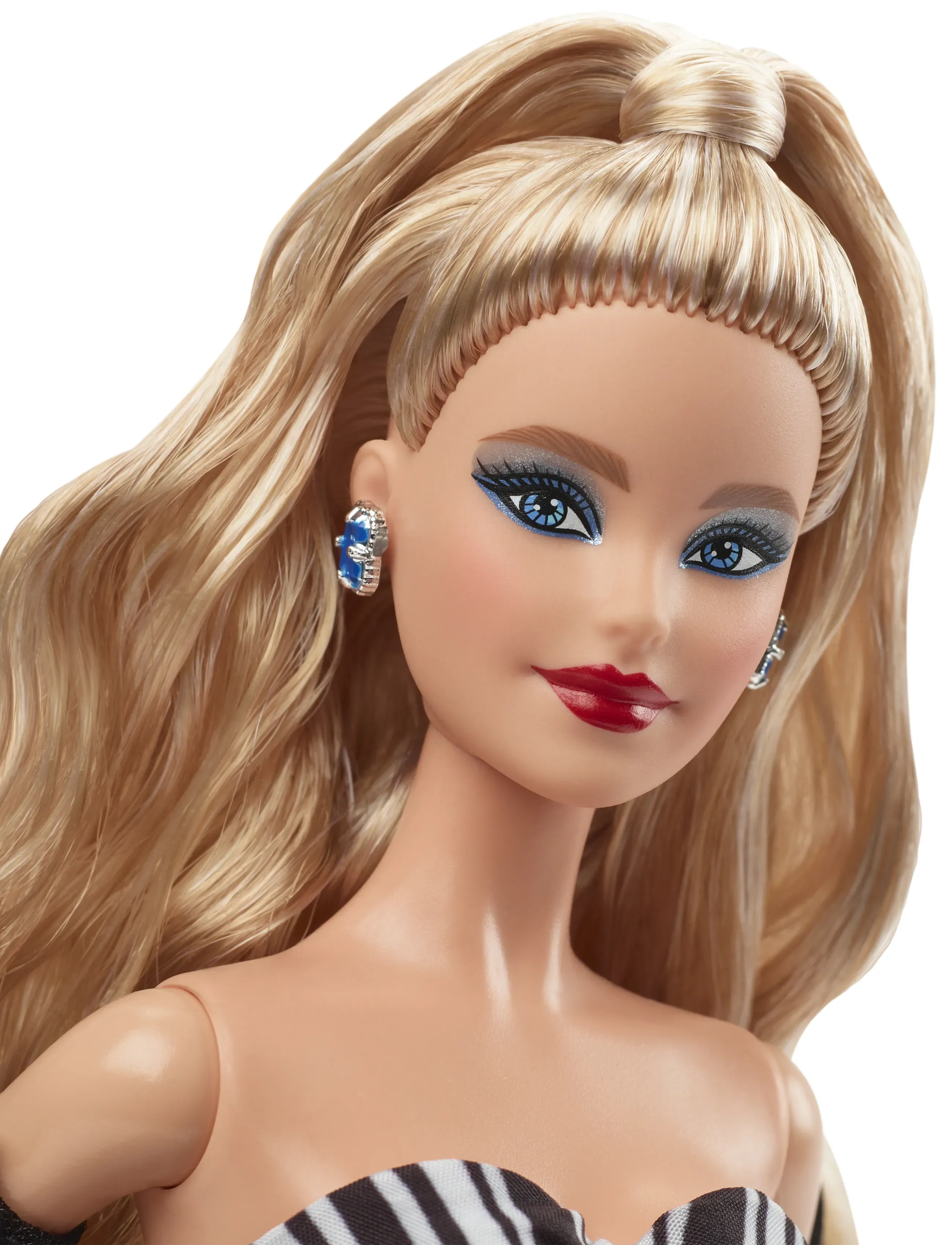 Barbie - Signature 65TH Blue Sapphire Anniversary Doll - dukker - multicolor - 5