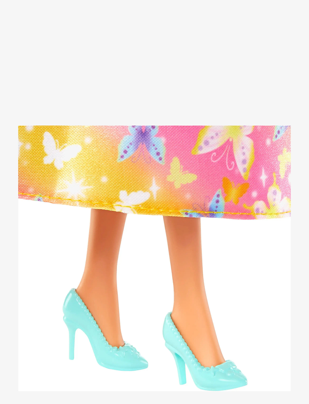 Barbie - A Touch of Magic Royal Doll, Blonder & White Hair, Butterfly-Print Skirt - laveste priser - multi color - 2