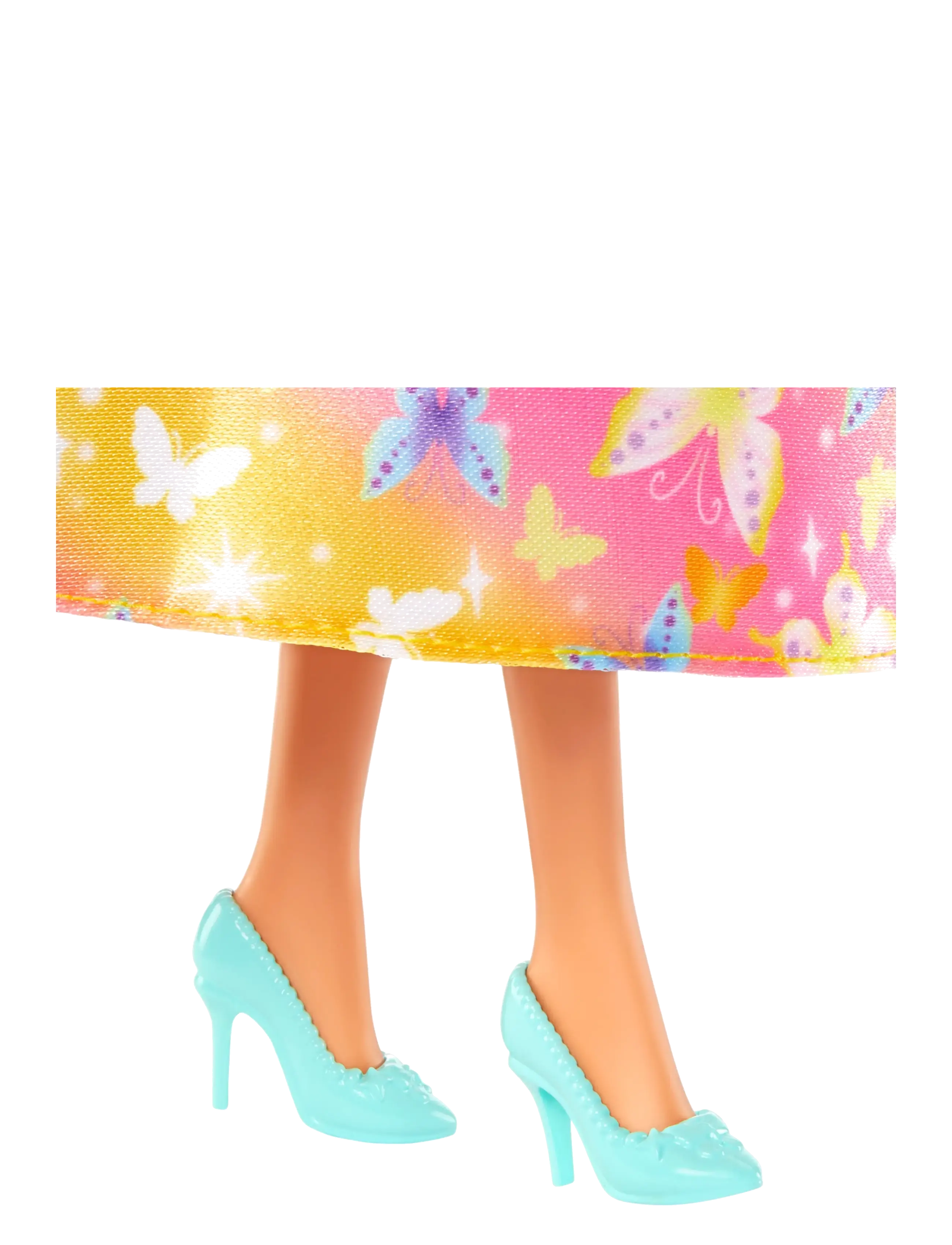 Barbie - A Touch of Magic Royal Doll, Blonder & White Hair, Butterfly-Print Skirt - die niedrigsten preise - multi color - 2