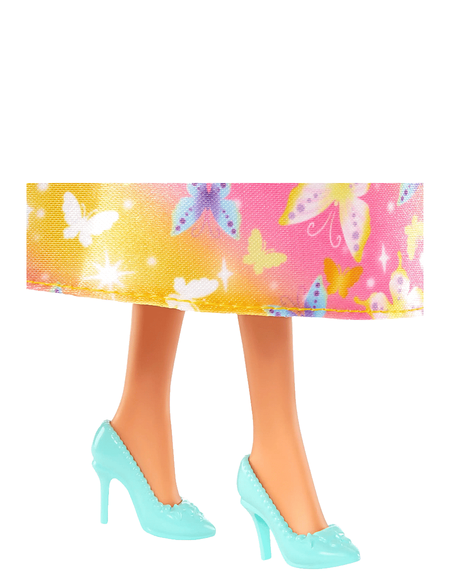 Barbie - A Touch of Magic Royal Doll, Blonder & White Hair, Butterfly-Print Skirt - die niedrigsten preise - multi color - 2
