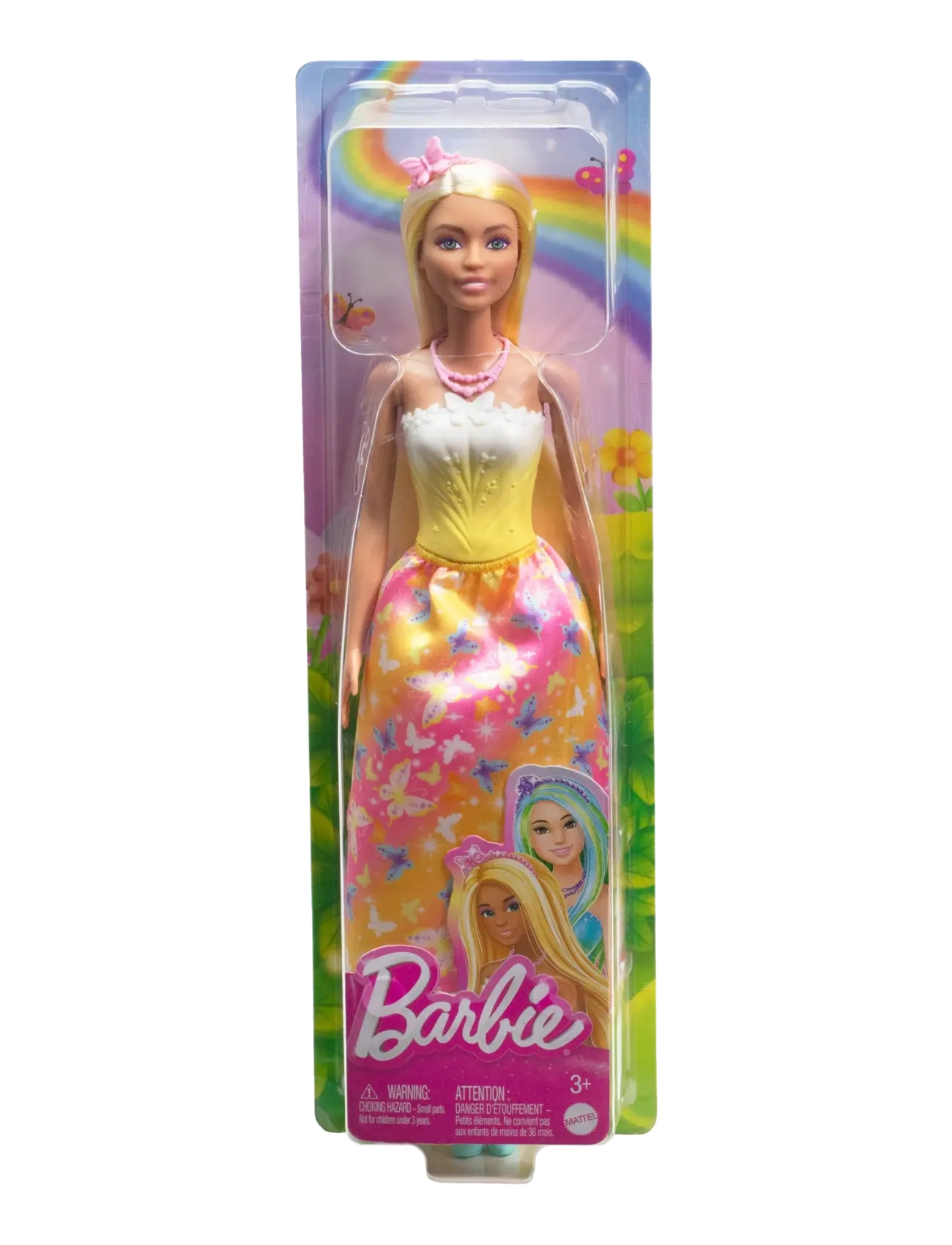 Barbie - A Touch of Magic Royal Doll, Blonder & White Hair, Butterfly-Print Skirt - die niedrigsten preise - multi color - 5
