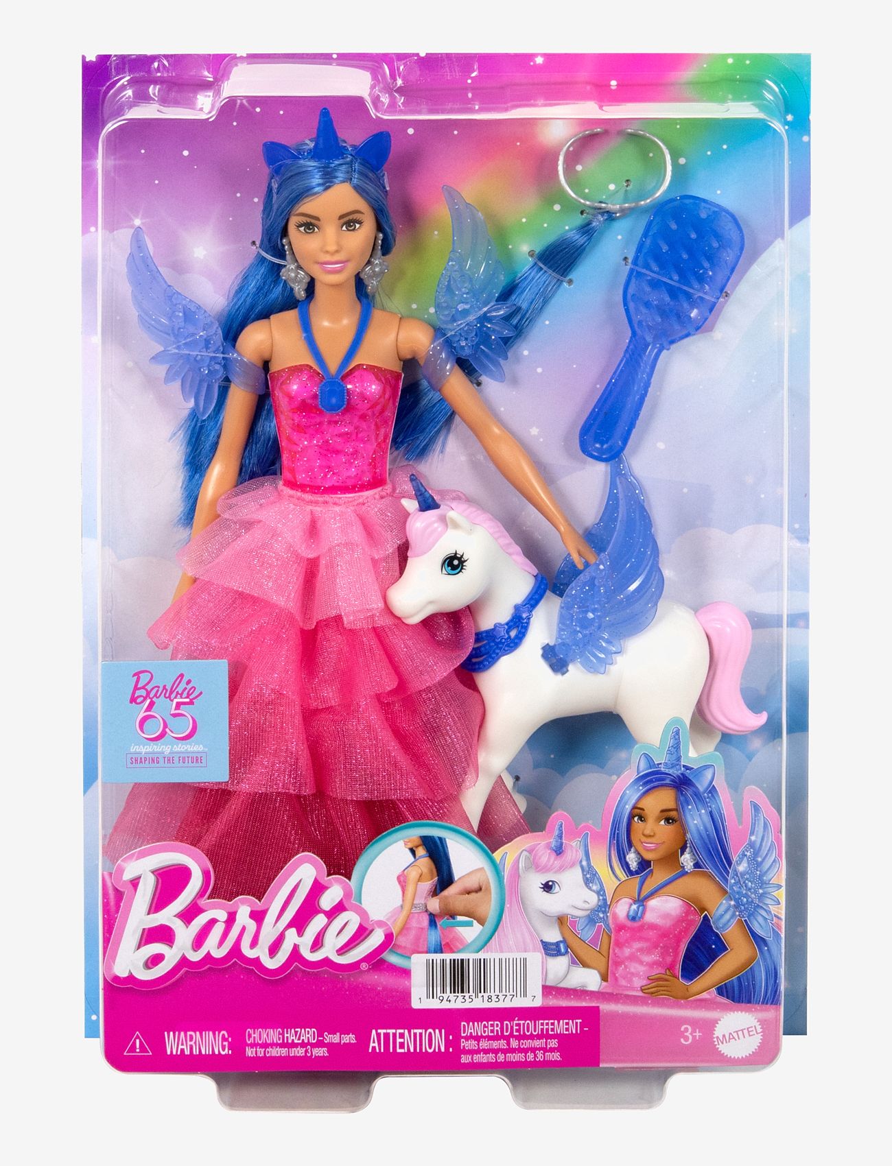 Barbie - Barbie - Enhörningsdocka - dockor - multicolor - 5