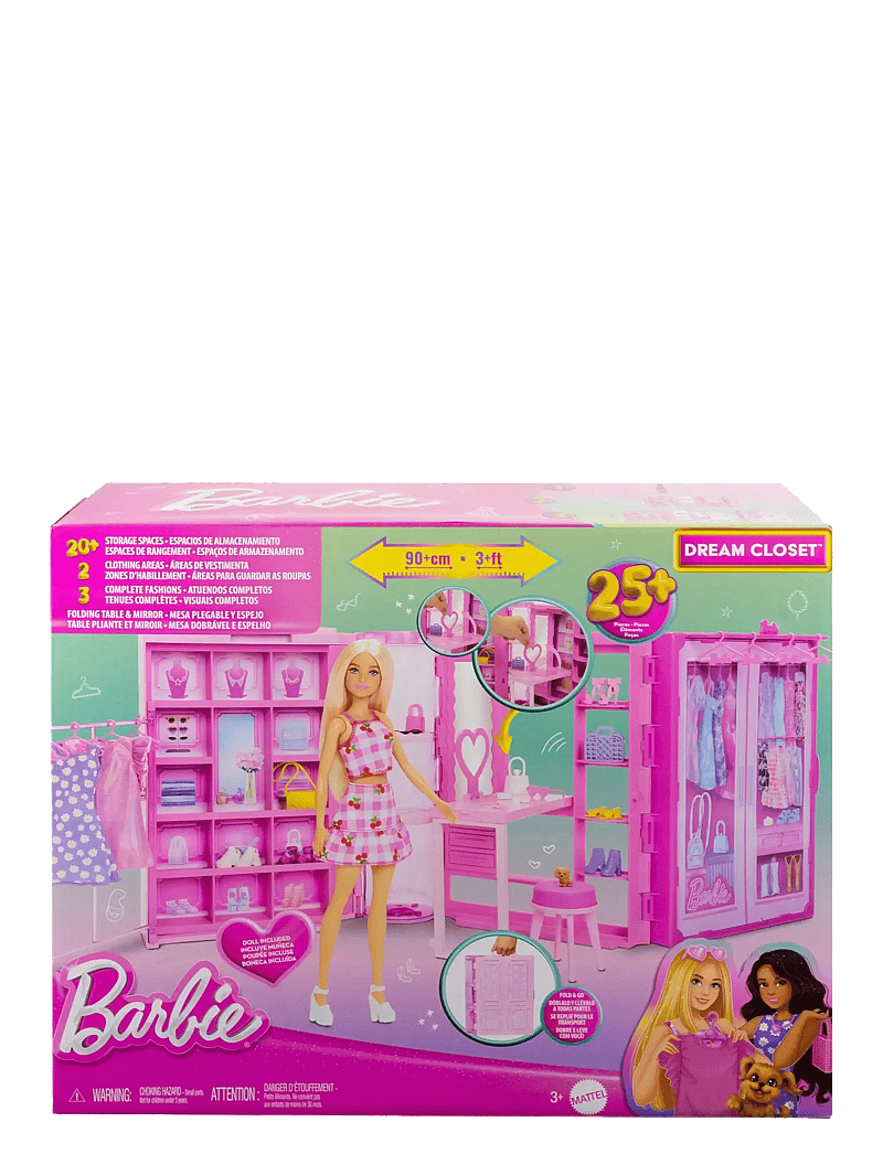 Barbie Dream Closet Playset Barbie Doll Clothes Closet Barbie