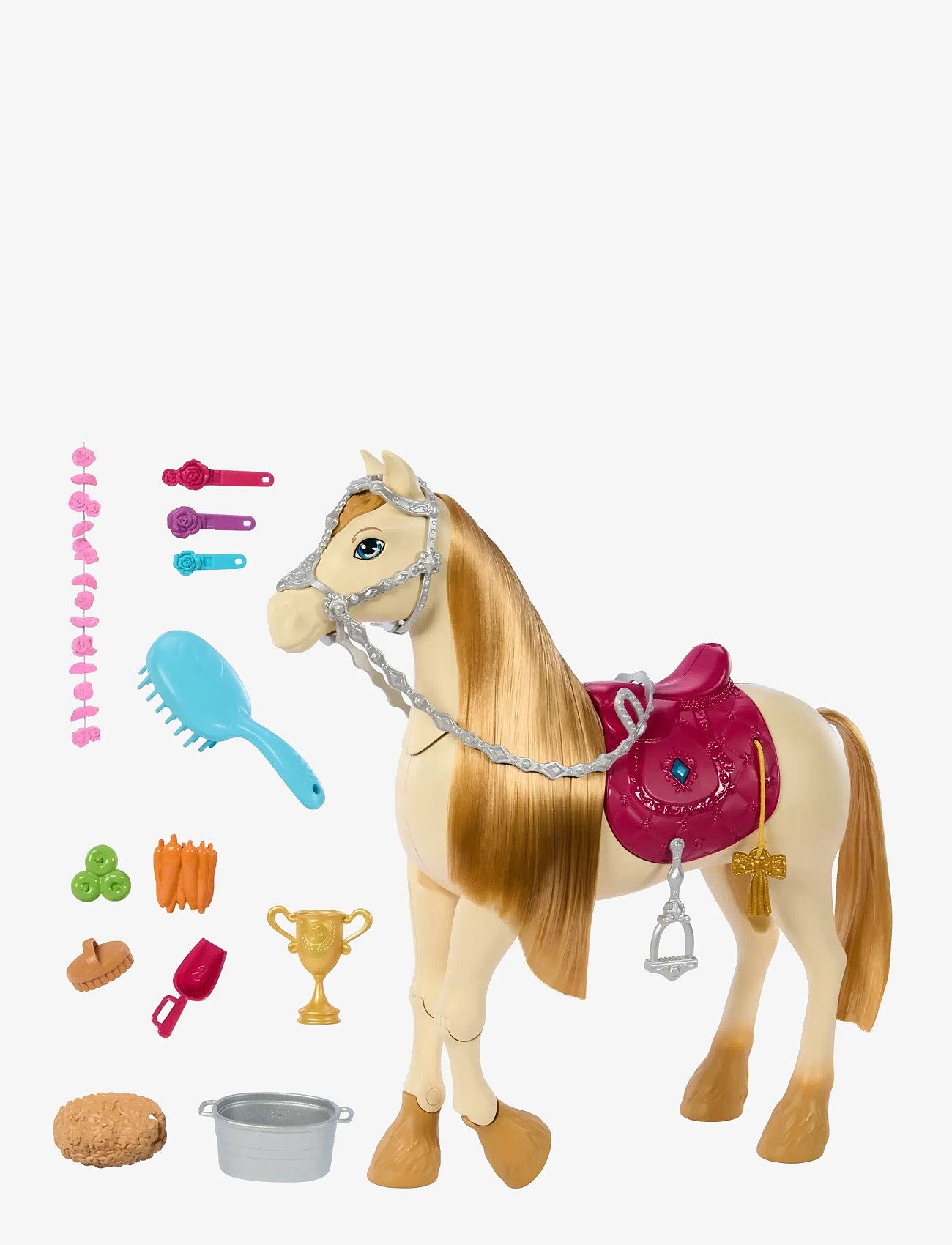 Barbie - Mysteries: The Great Horse Chase Interactive Toy Horse with Sounds, Music & Accessories - interaktiva djur - multicolor - 1