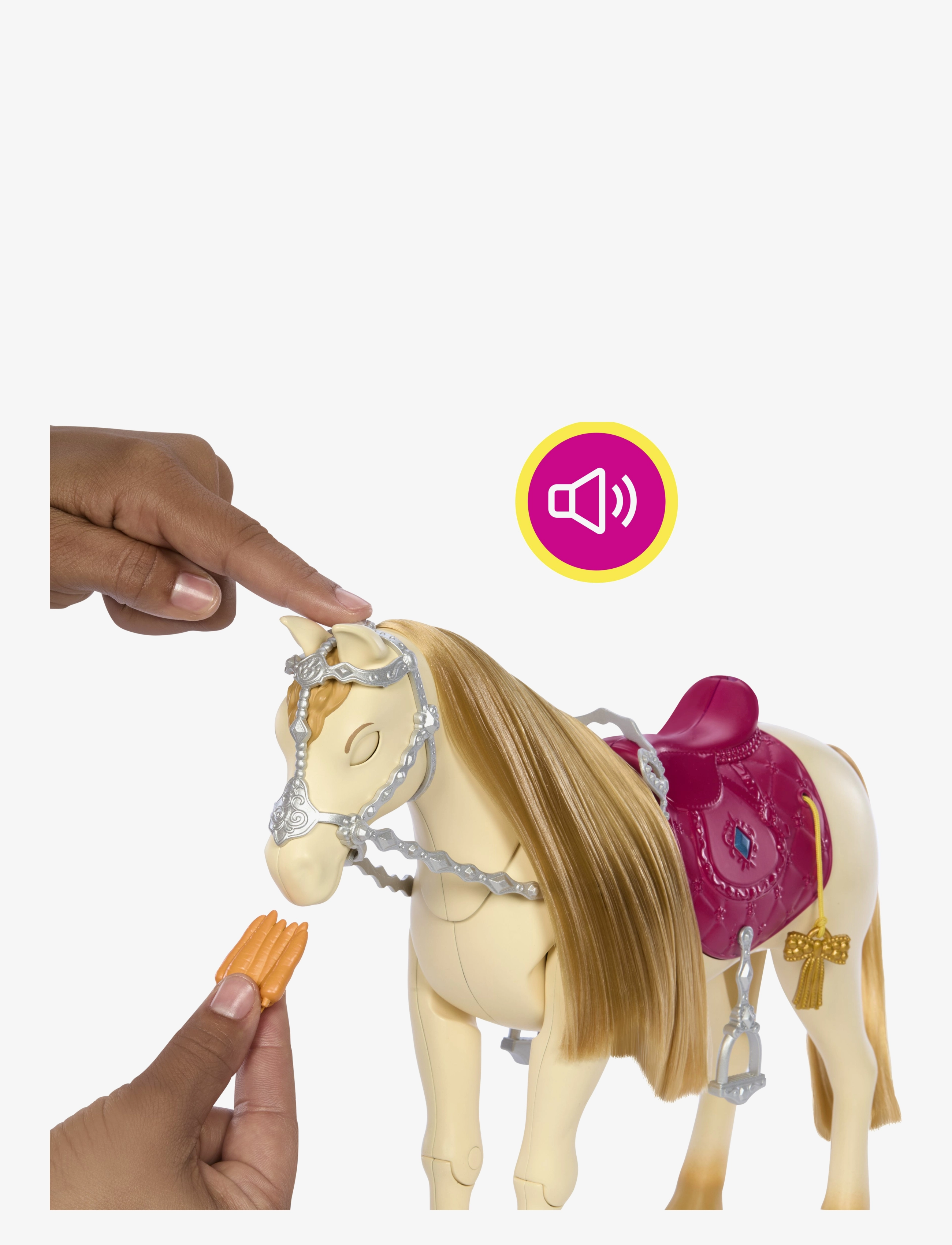 Barbie - Mysteries: The Great Horse Chase Interactive Toy Horse with Sounds, Music & Accessories - interaktive dyr - multicolor - 3