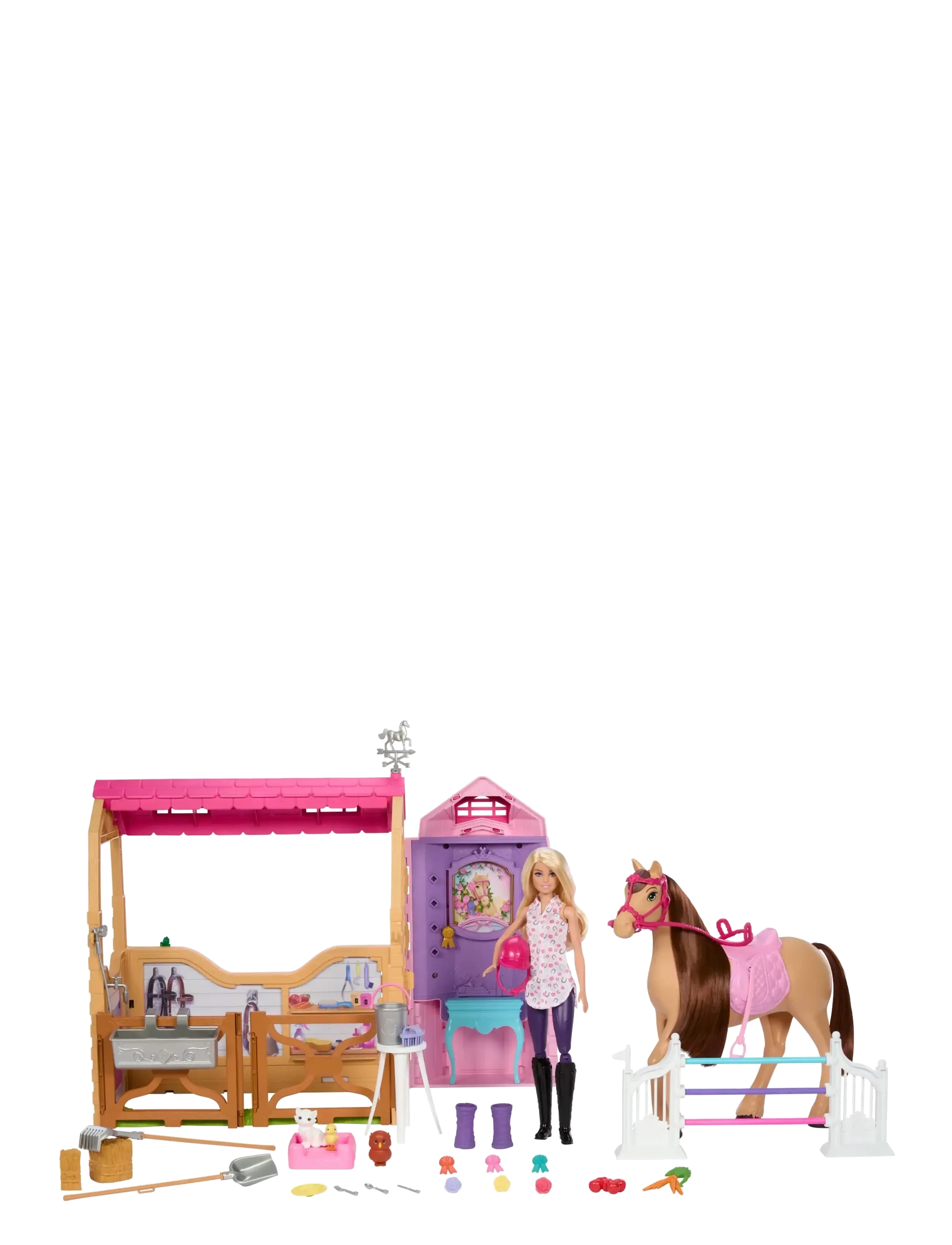 Barbie Barbie Pets Ultimate Stable, One Size, Multi/patterned, Dukker Og Tilbehør > Dukker, Børn