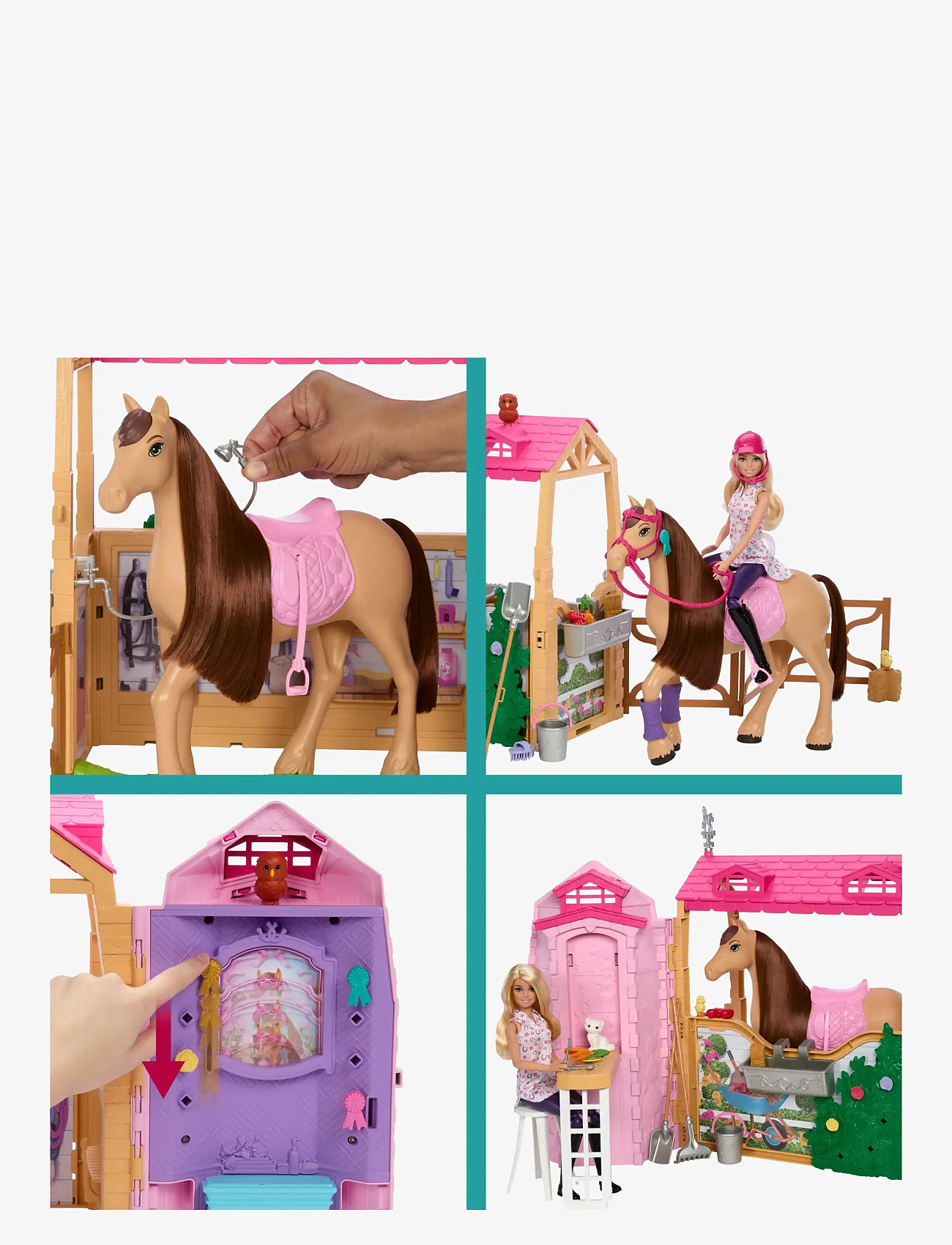 Barbie - Barbie Pets Ultimate Stable - dolls - multicolor - 4