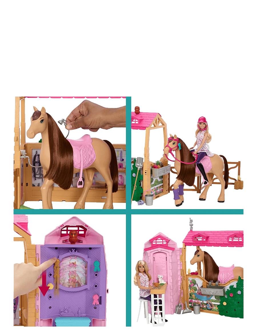 Barbie - Barbie Pets Ultimate Stable - nukud - multicolor - 4