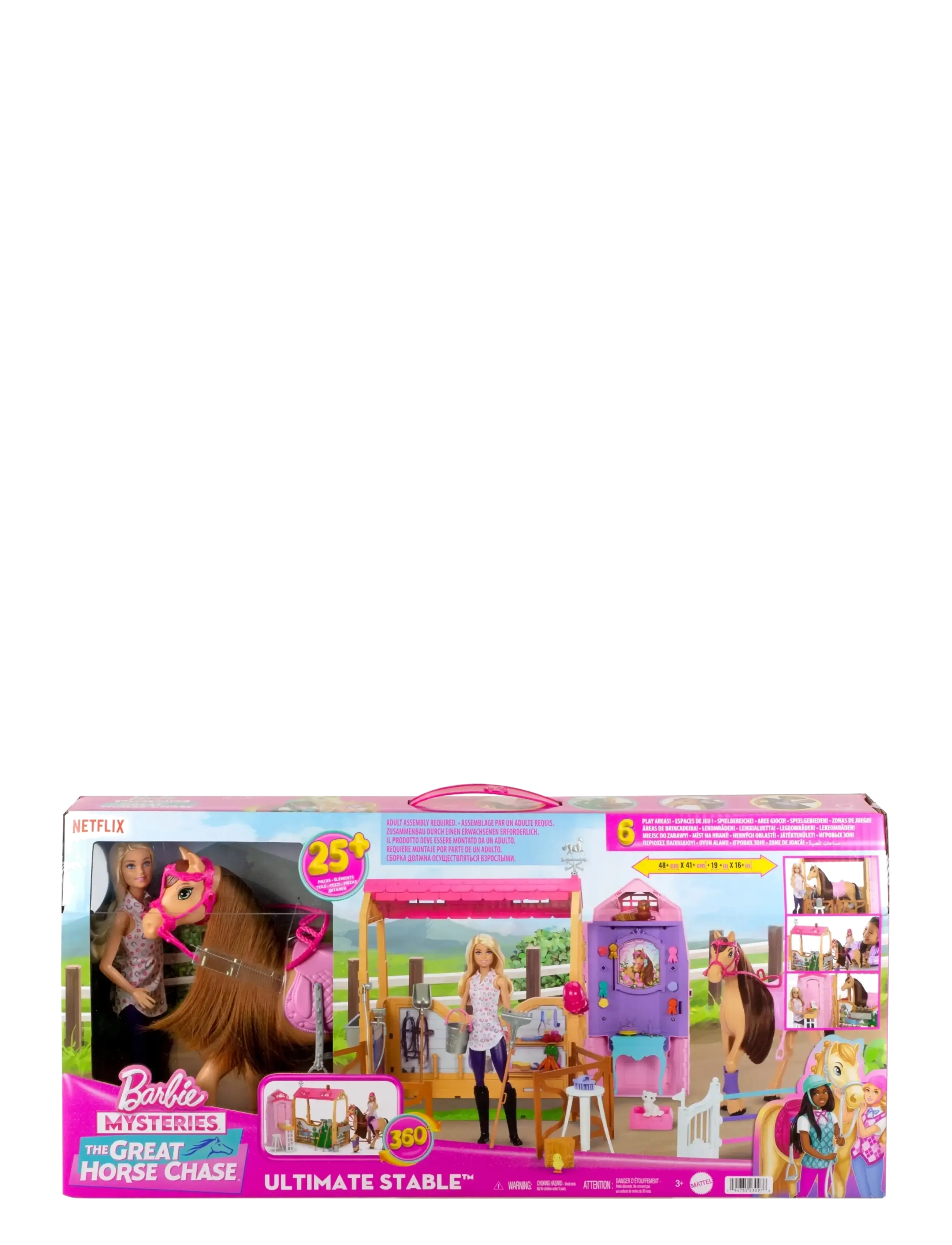 Barbie - Barbie Pets Ultimate Stable - dukketilbehør - multicolor - 5