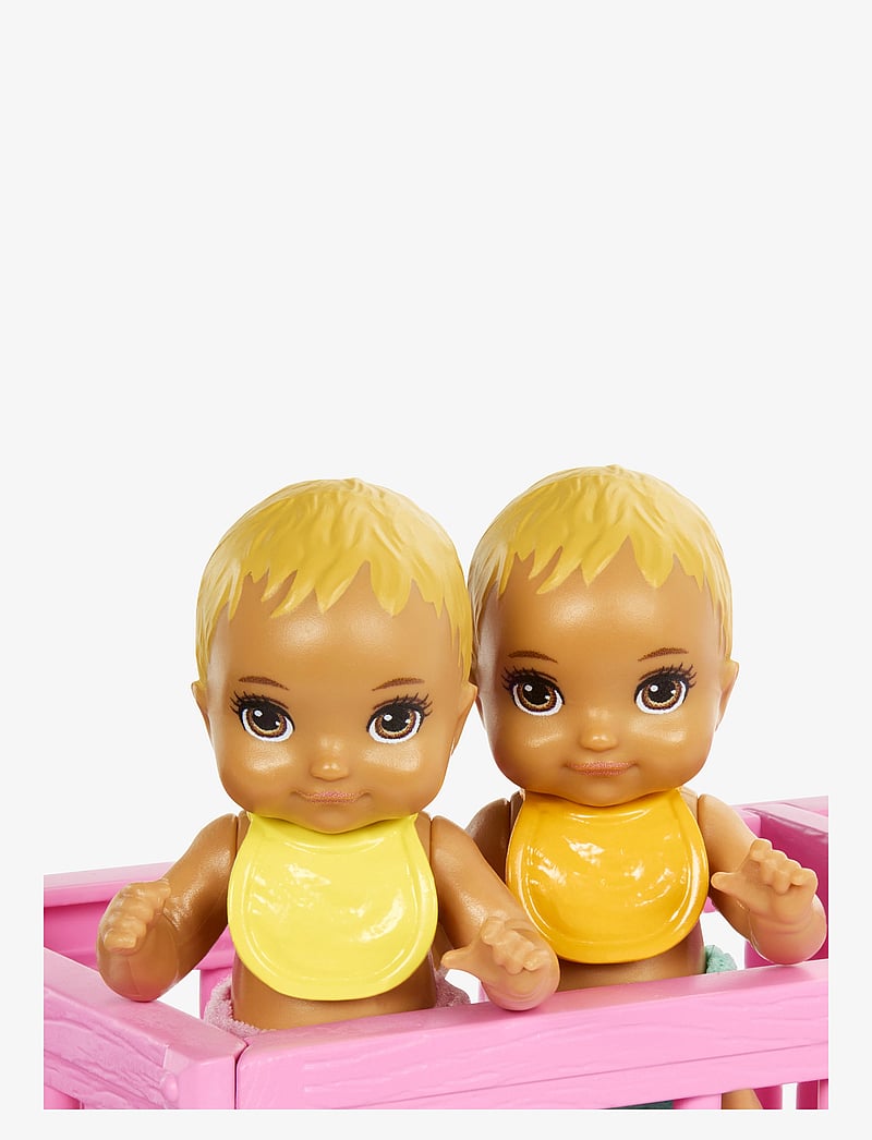 Barbie - Skipper Babysitters Inc. Skipper Babysitter Doll with Twin Nursery Playset & Accessories - dolls - multicolor - 4