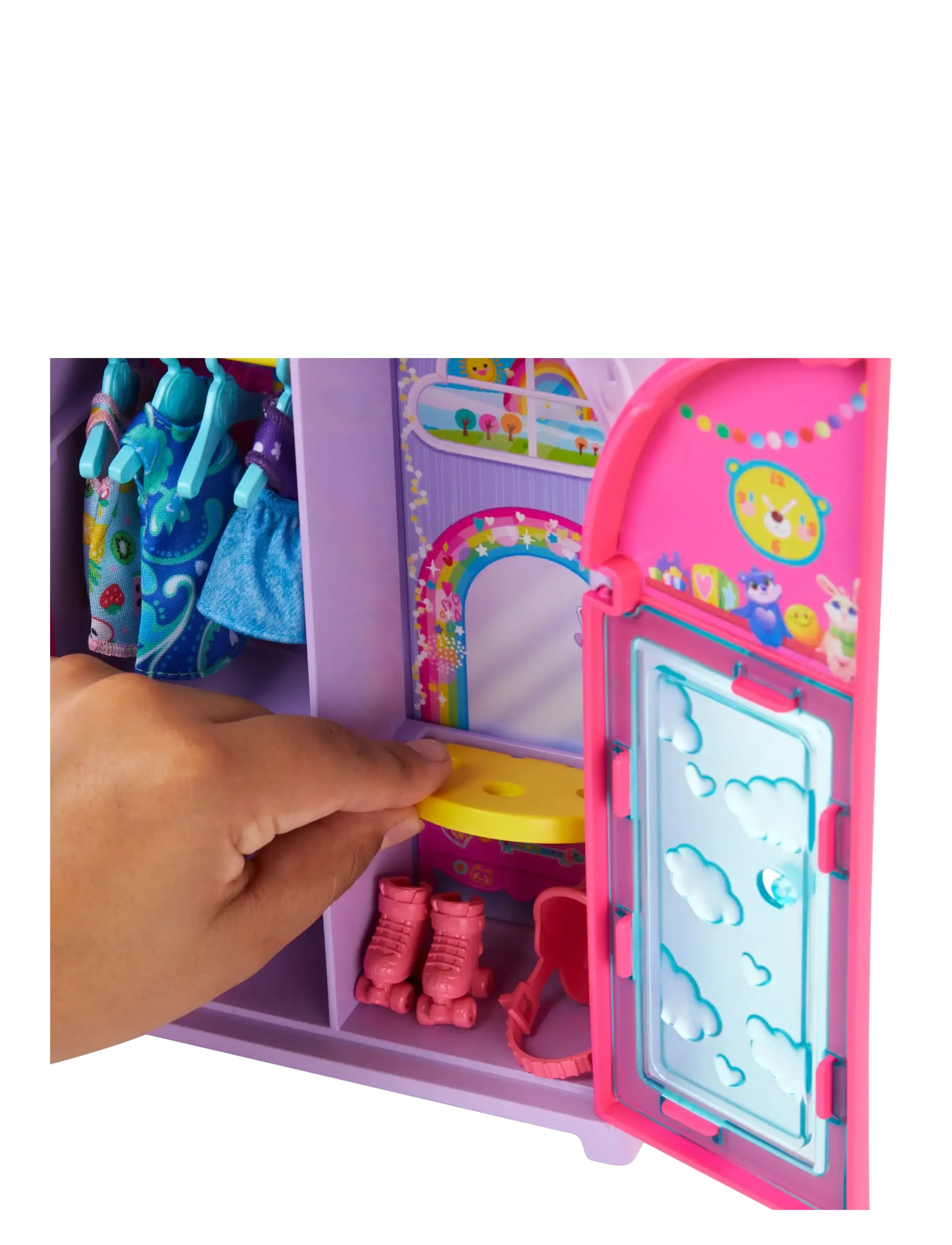 Barbie - Chelsea Doll & Closet Toy Playset with Clothes & Accessories - dúkkur - multicolor - 3