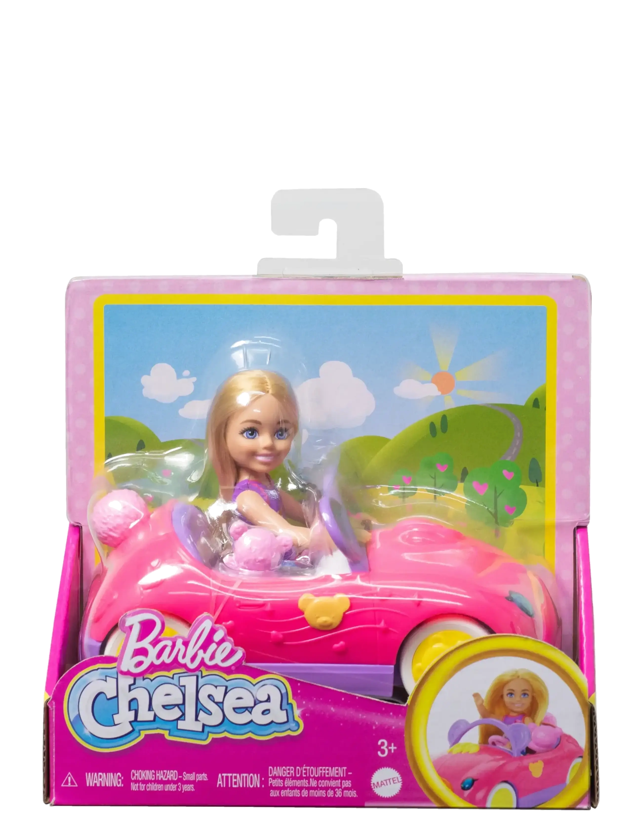 Barbie - Chelsea Vehicle Set with Blonde Small Doll, Toy Car & Teddy Bear Accessory - die niedrigsten preise - multi color - 1