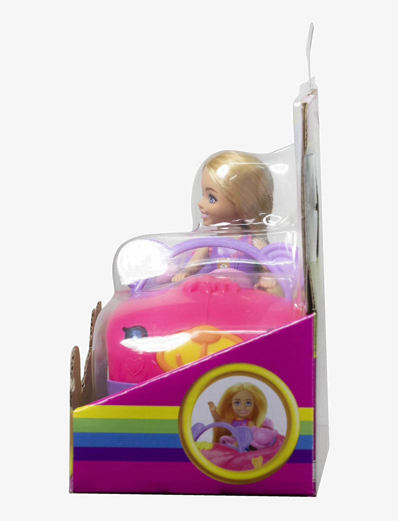 Barbie - Chelsea Vehicle Set with Blonde Small Doll, Toy Car & Teddy Bear Accessory - puppen-zubehör - multi color - 2