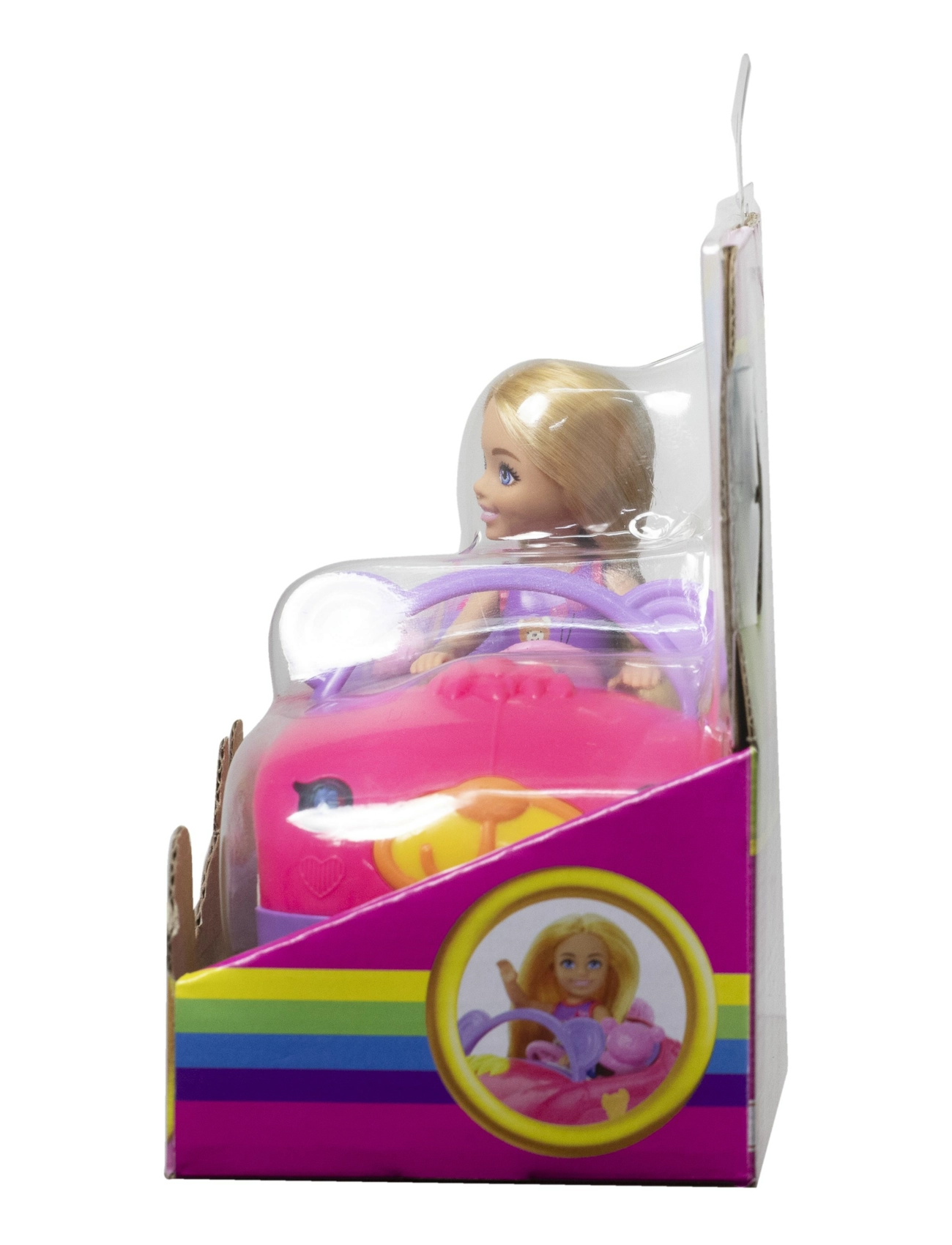 Barbie - Chelsea Vehicle Set with Blonde Small Doll, Toy Car & Teddy Bear Accessory - dúkku aukahlutir - multi color - 2