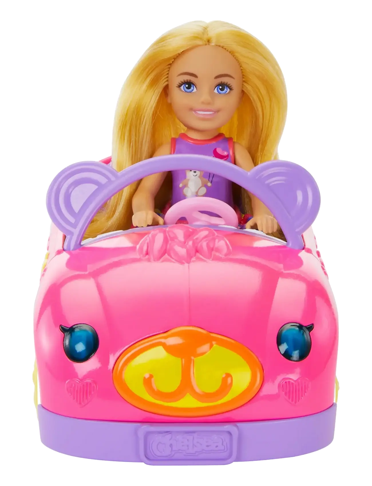 Barbie - Chelsea Vehicle Set with Blonde Small Doll, Toy Car & Teddy Bear Accessory - die niedrigsten preise - multi color - 3