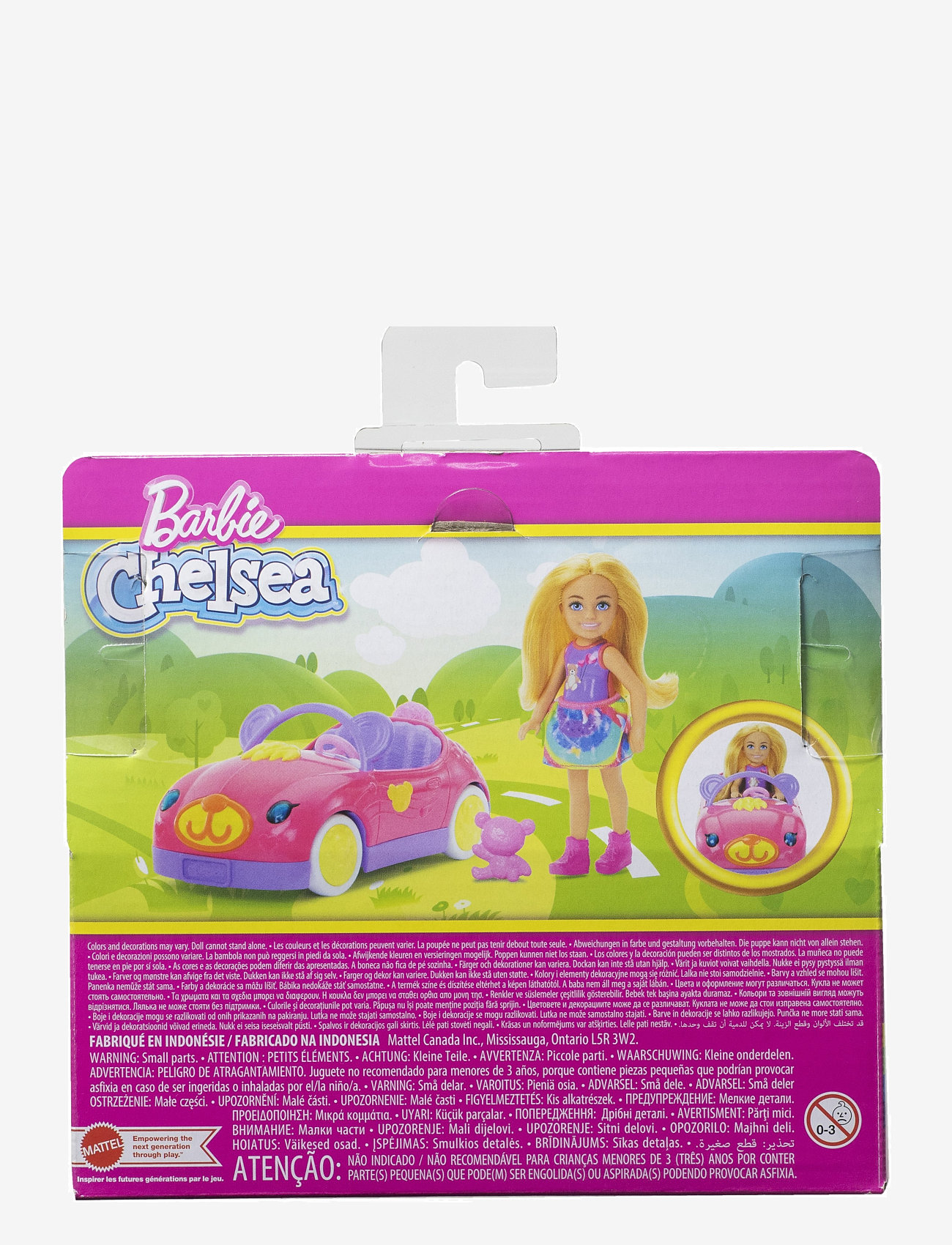 Barbie - Chelsea Vehicle Set with Blonde Small Doll, Toy Car & Teddy Bear Accessory - puppen-zubehör - multi color - 4