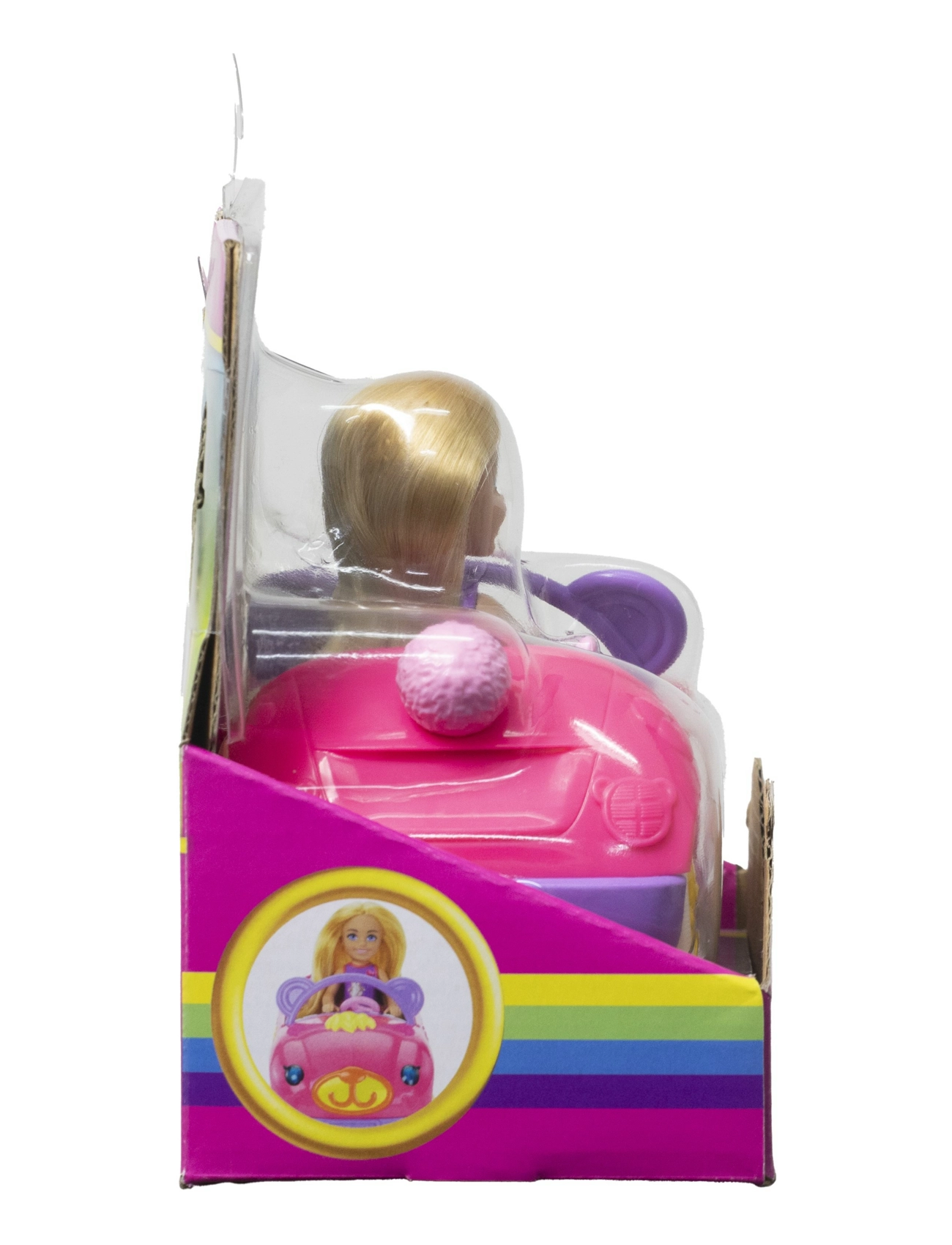 Barbie - Chelsea Vehicle Set with Blonde Small Doll, Toy Car & Teddy Bear Accessory - dúkku aukahlutir - multi color - 5