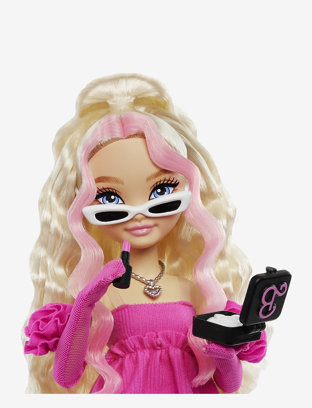 Barbie - Dream Besties “Malibu” Fashion Doll with 8 Makeup & Hair Themed Accessories - dolls - multicolor - 1