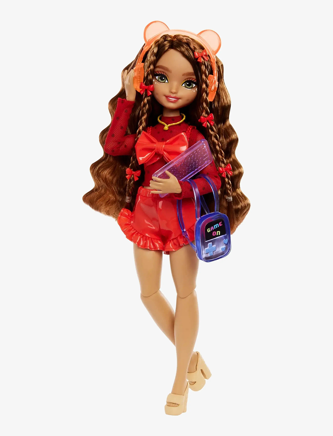 Barbie - Dream Besties Teresa Fashion Doll with Video Game Themed Accessories, 10 Piece Count - dukker - multicolor - 5
