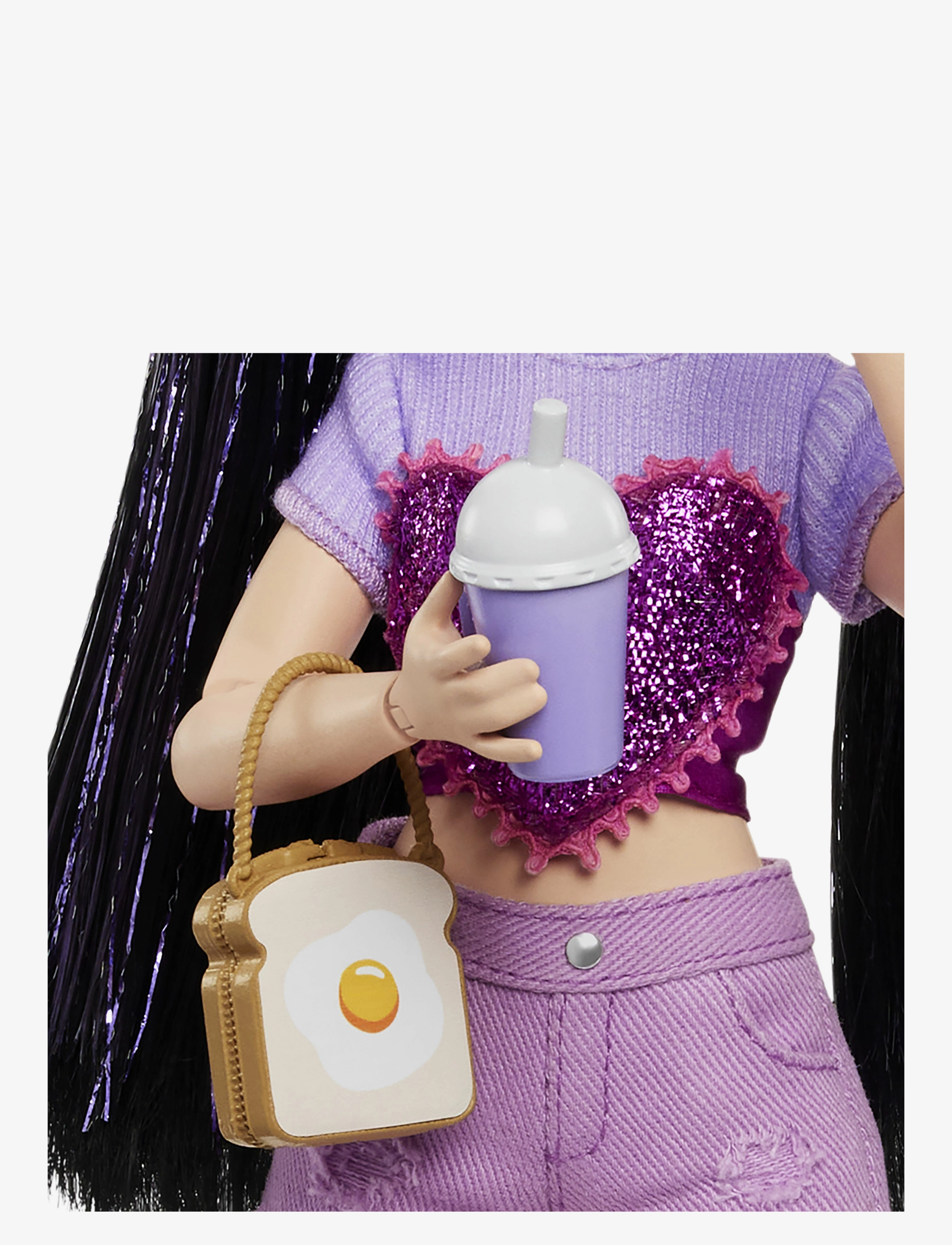 Barbie - Dream Besties Renee Fashion Doll with 11 Food Themed Accessories - nukud - multicolor - 2