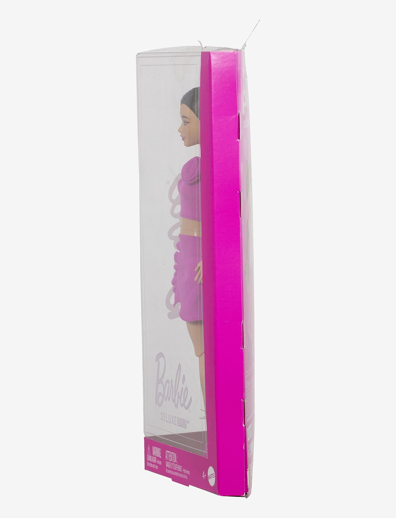 Barbie - Deluxe Style #2 Doll in Pink core Top and Skirt Set, Black Hair & Prosthetic Leg - dolls - multi color - 4