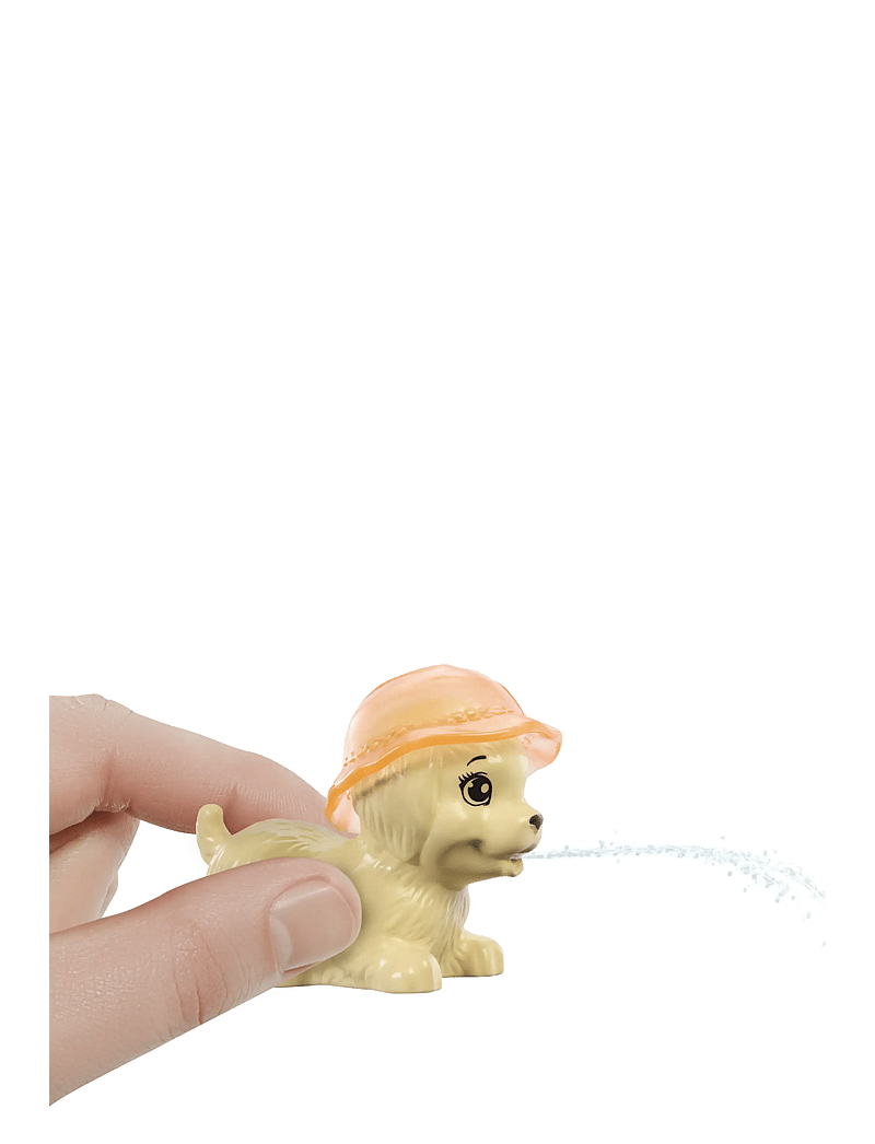 Barbie - Puppy Pool Party Playset with Doll, Pool, Doghouse & Slide, 2 Pet Figures & 6 Accessories - puppen - multi color - 3