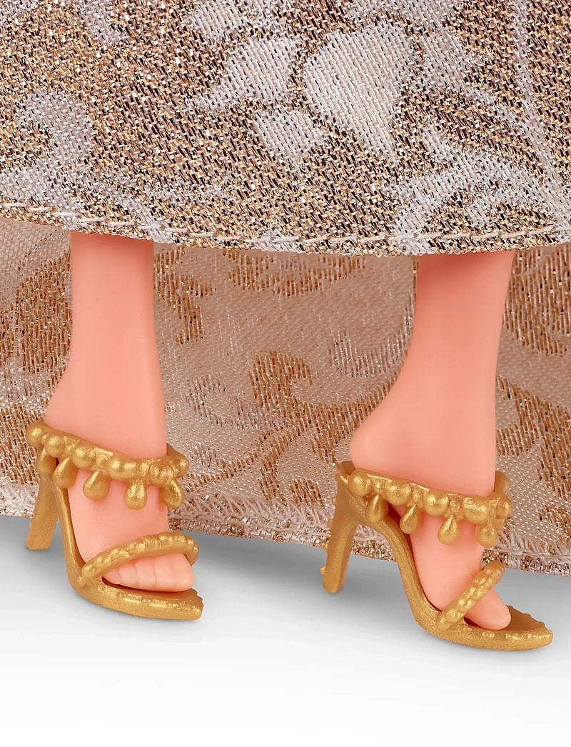 Barbie - Signature 2025 Holiday Fashion Doll, Seasonal Collector, Blonde with Silver & Gold Gown - geschenke unter 100€ - multi color - 3