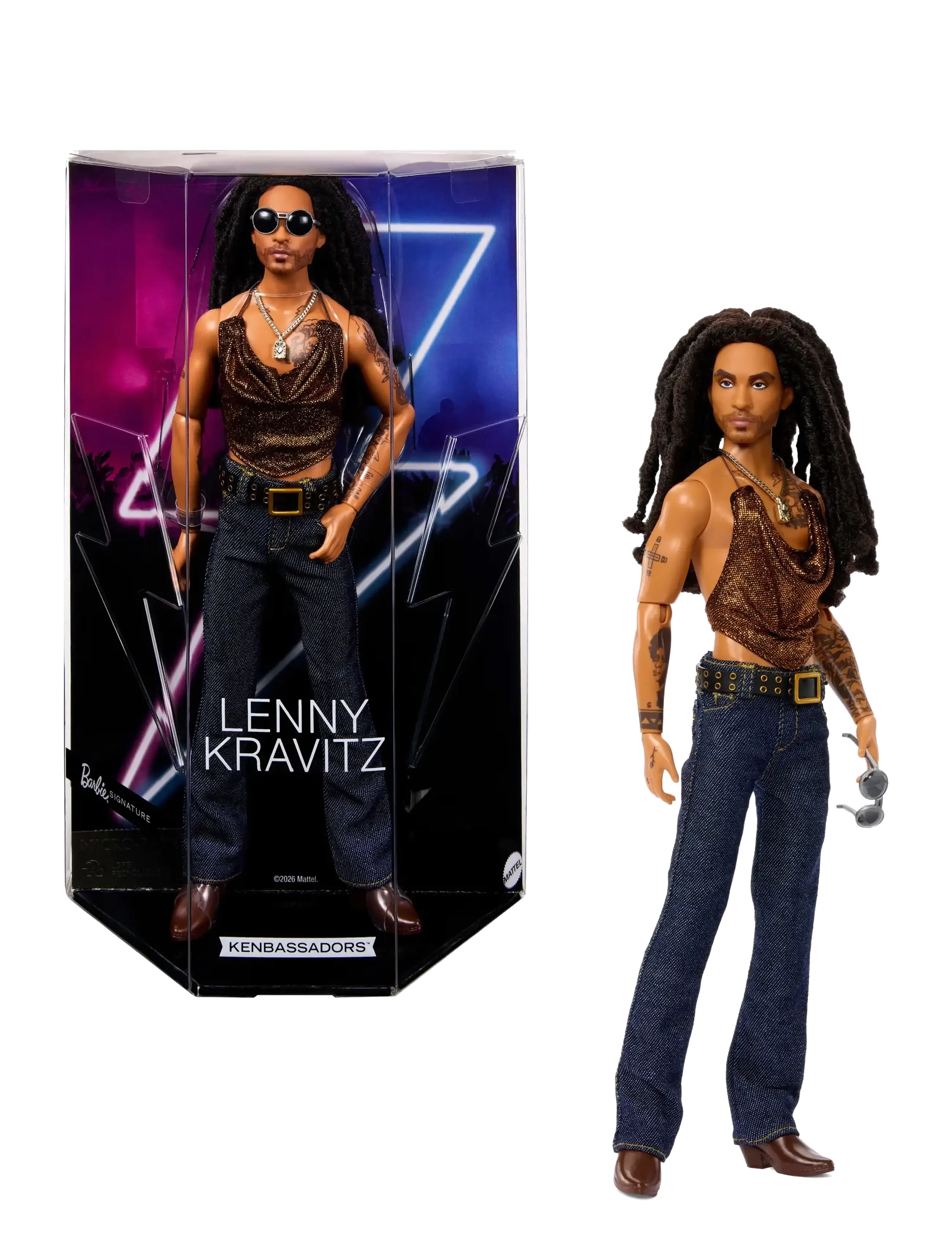 Barbie BARBIE® Doll Signature Lenny Kravitz - Barbie Spielzeuge - MULTICOLOR / multi