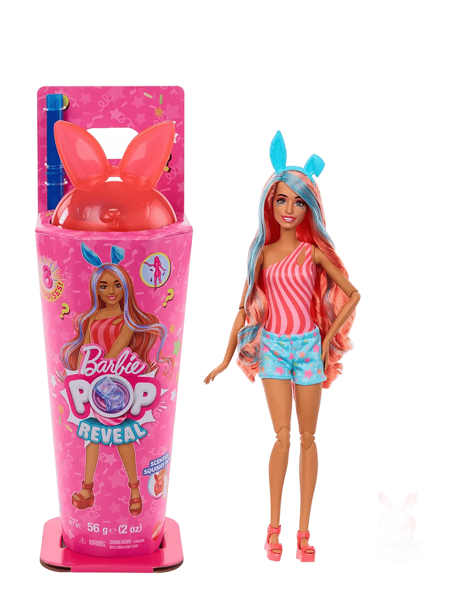 Barbie - Signature Pop Reveal Shakes Series Doll & Accessories Set, Scented Bright Bunny Fashion Doll - puppen - multi color - 1