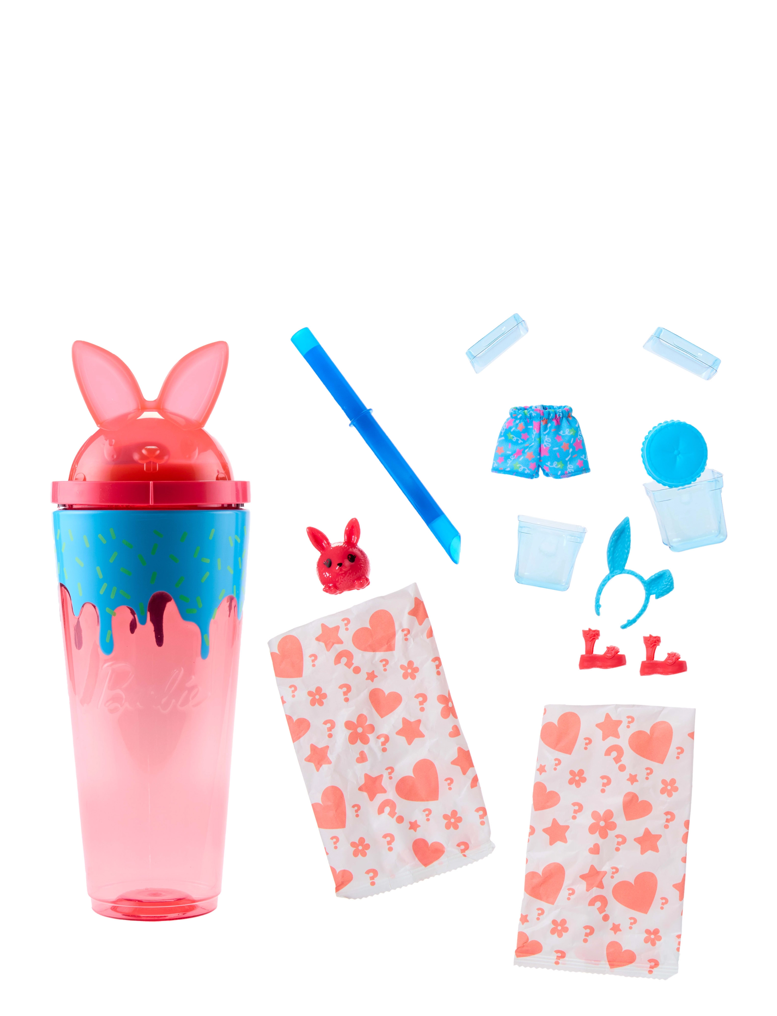 Barbie - Signature Pop Reveal Shakes Series Doll & Accessories Set, Scented Bright Bunny Fashion Doll - nuket - multi color - 4