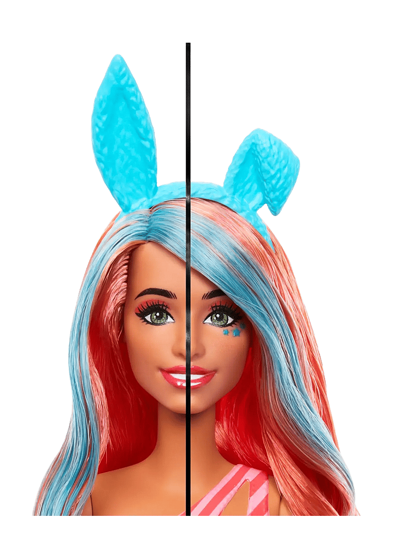 Barbie - Signature Pop Reveal Shakes Series Doll & Accessories Set, Scented Bright Bunny Fashion Doll - nukud - multi color - 5