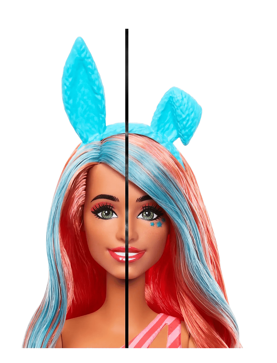 Barbie - Signature Pop Reveal Shakes Series Doll & Accessories Set, Scented Bright Bunny Fashion Doll - puppen - multi color - 5