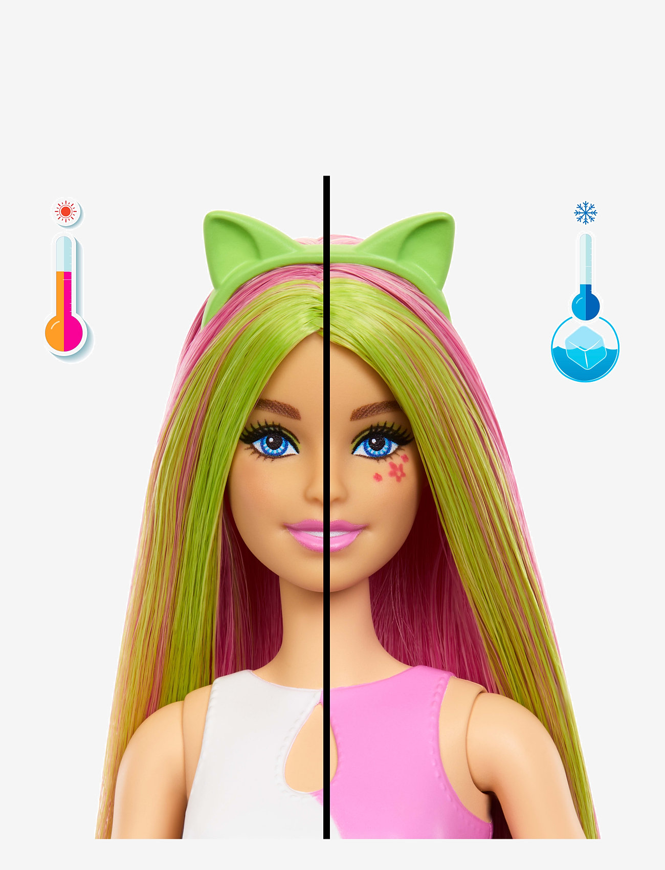 Barbie - Pop Reveal Shakes Series Doll & Accessories Set, Scented Cute Kitten Fashion Doll - dolls - multi color - 2