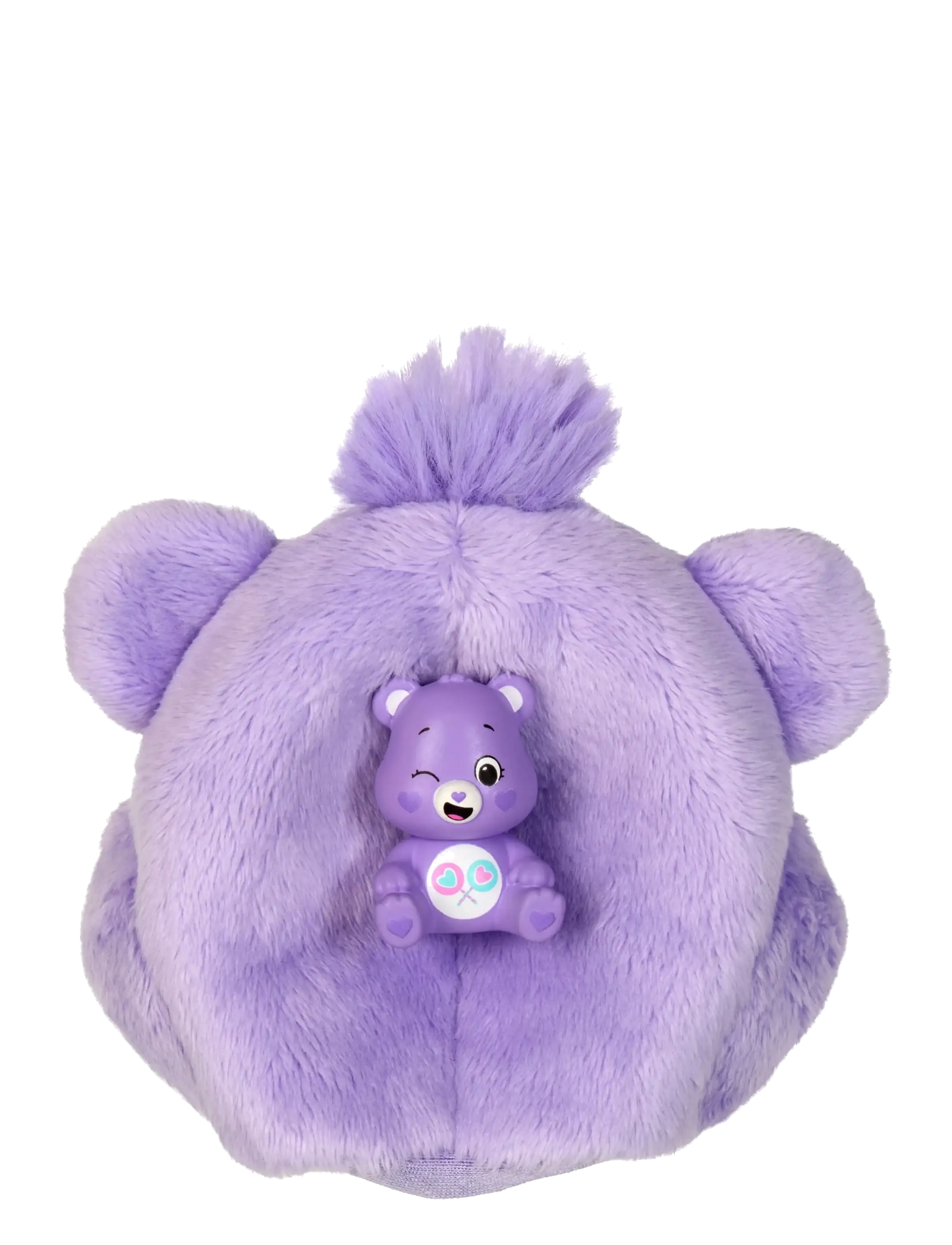 Barbie - Cutie Reveal Care Bears Series Doll & Accessories in Share Bear Plush Costume, 10 Surprises - multi color - 4