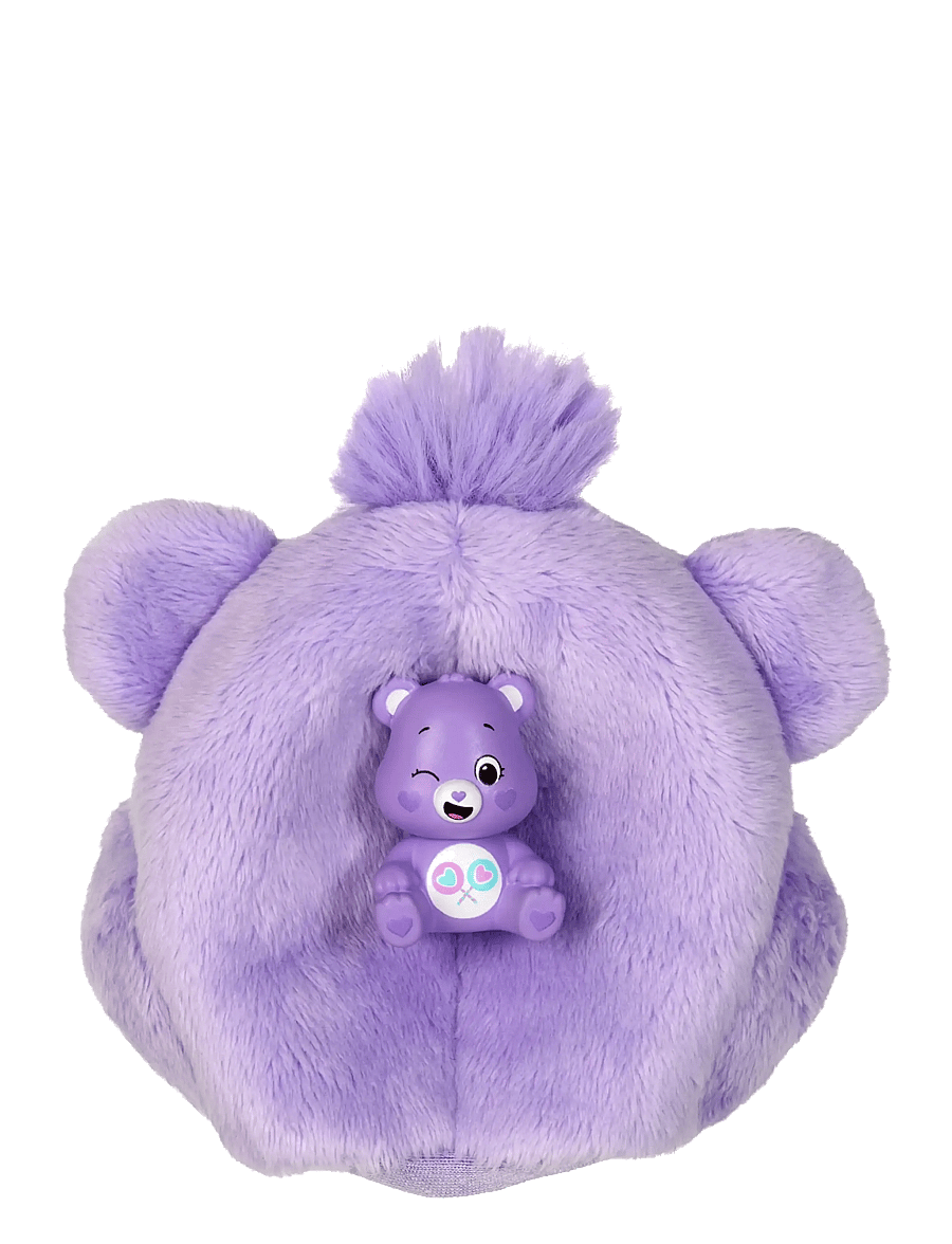 Barbie - Cutie Reveal Care Bears Series Doll & Accessories in Share Bear Plush Costume, 10 Surprises - multi color - 4