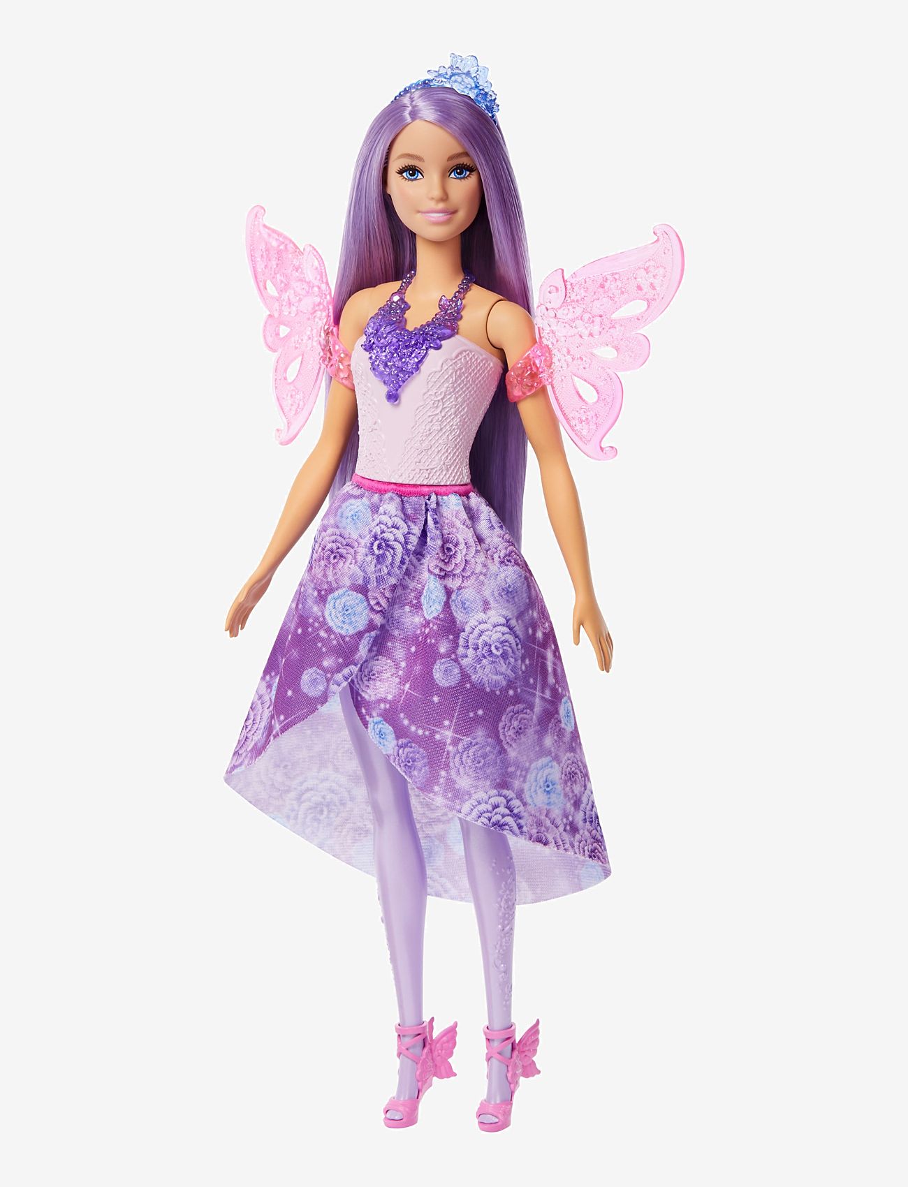 Barbie - Doll Fantasy Fashion Pack with Accessories Including Mermaid Tail, Fairy Wings, & Necklaces - puppen - multi color - 0