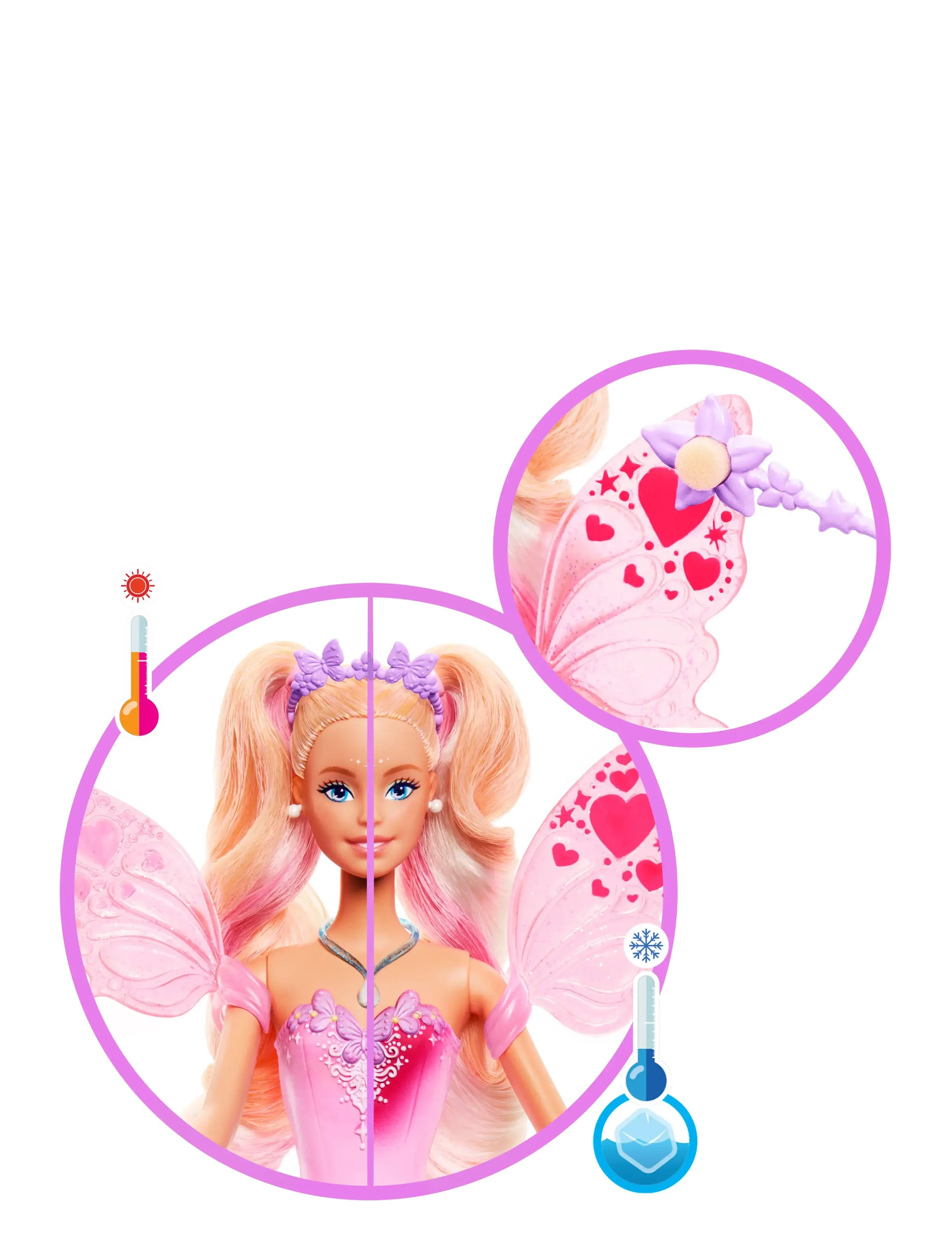 Barbie - Barbie Fantasy Color Change Fairy - dockor - multi color - 3