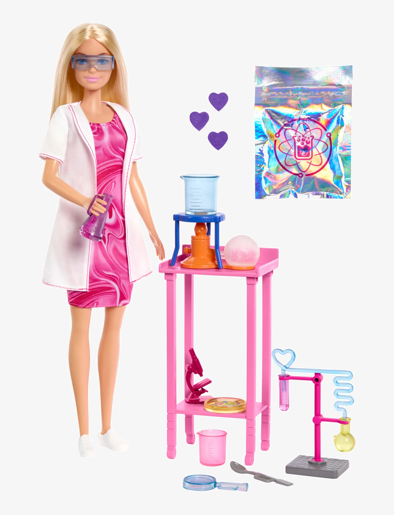 BARBIE Barbie Career Deluxe Career: Scientist Patterned - One Size - Kinder