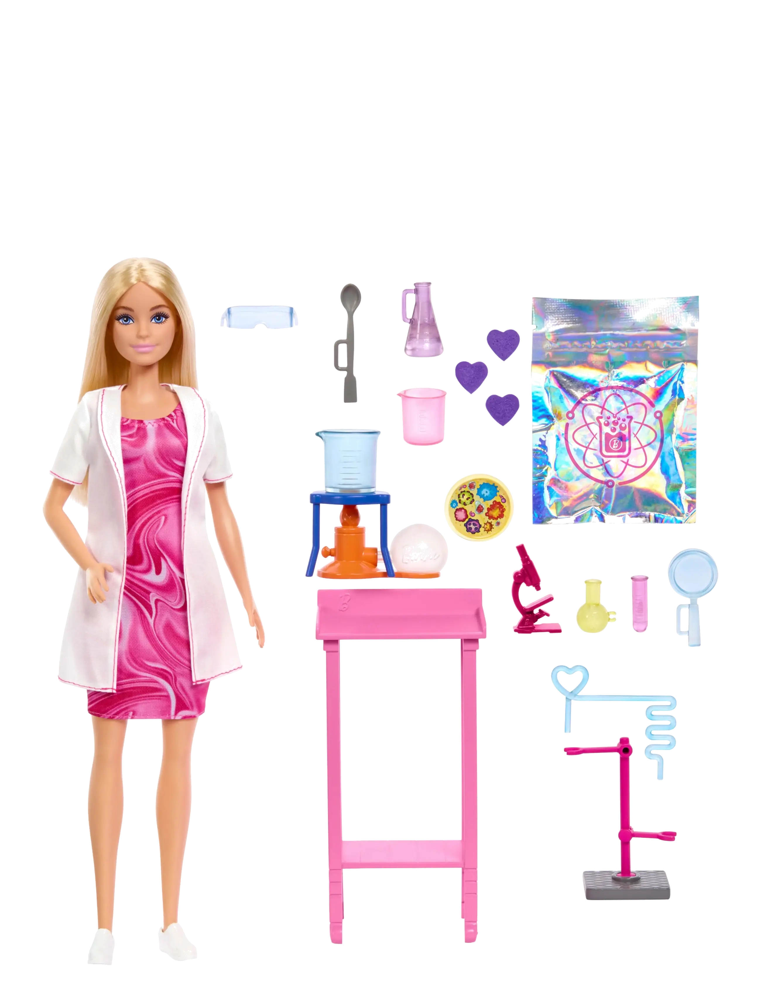 Barbie - Barbie Career Deluxe Career: Scientist - puppen - multi color - 2