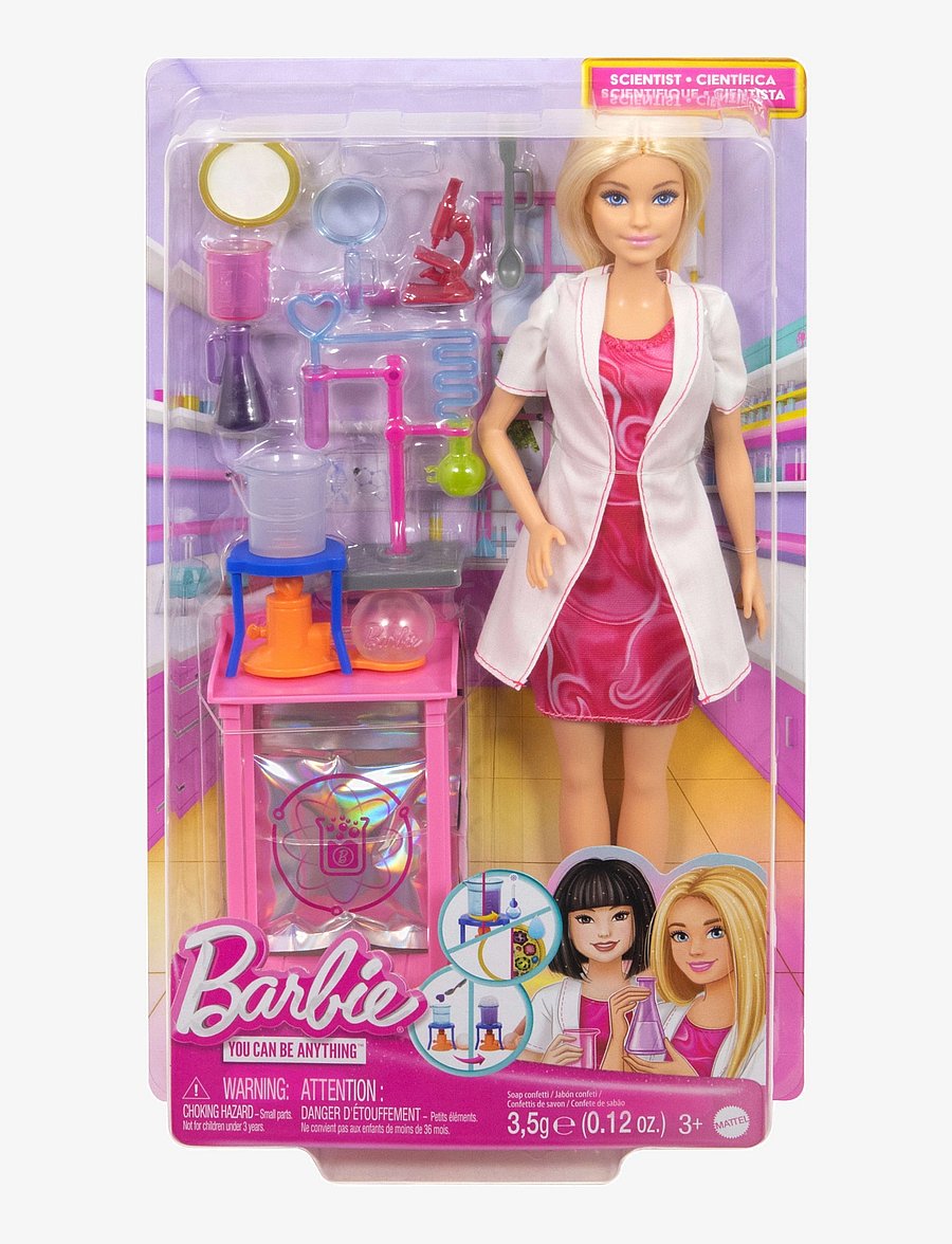 Barbie - Barbie Career Deluxe Career: Scientist - dúkkur - multi color - 5