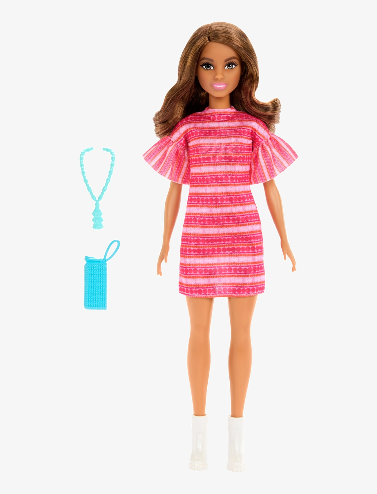 Barbie - and Teresa Recipe for Friendship Teresa Fashion Doll in Signature Outfit with Accessories - dúkkur - multi color - 3