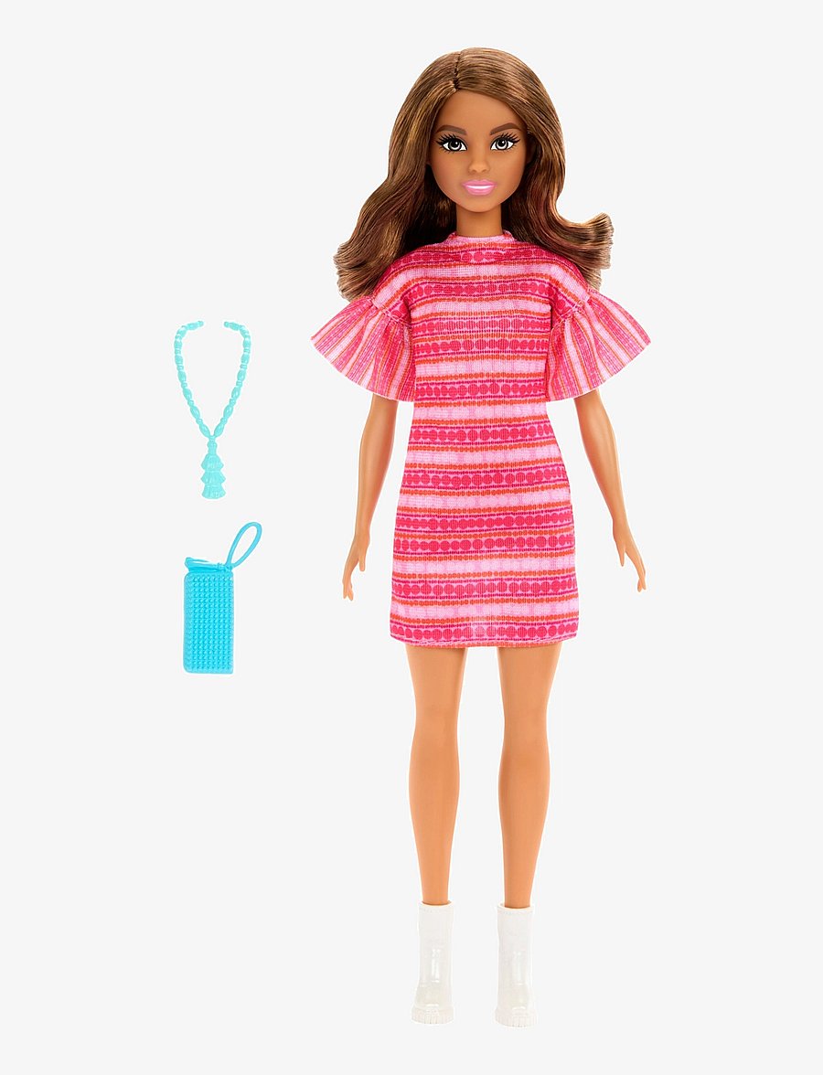 Barbie - and Teresa Recipe for Friendship Teresa Fashion Doll in Signature Outfit with Accessories - dúkkur - multi color - 3