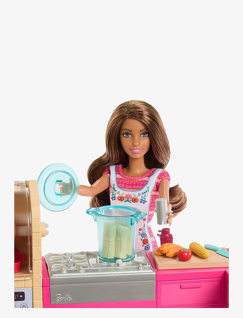 Barbie - and Teresa Recipe for Friendship Teresa Doll & Kitchen Playset with 20+ Accessories - spiel-sets - multi color - 3