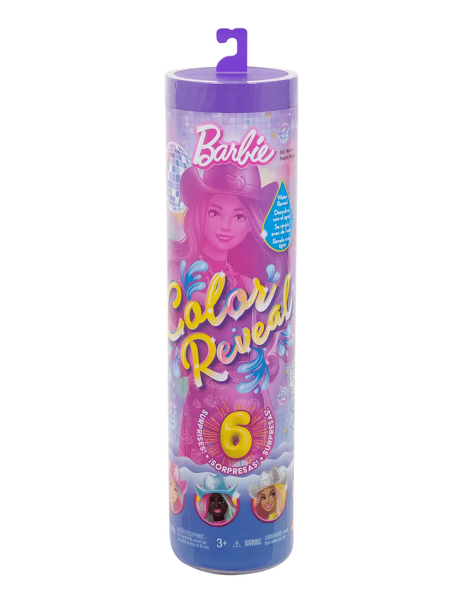Barbie - Color Reveal Disco Star Series Fashion Doll & Accessories with 6 Surprises (Styles May Vary) - multi color - 2