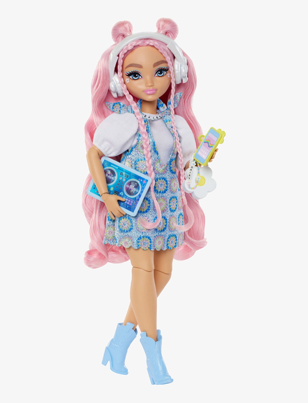 BARBIE Dream Besties Daisy Jean Fashion Doll With 9 Dj & Music Themed Accessoires Patterned - One Size - Kinder