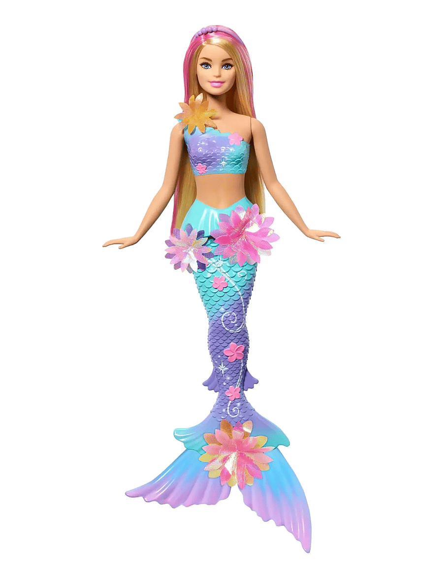 Barbie - Barbie Fantasy Flower Magic Mermaid 1 - puppen - multi color - 1