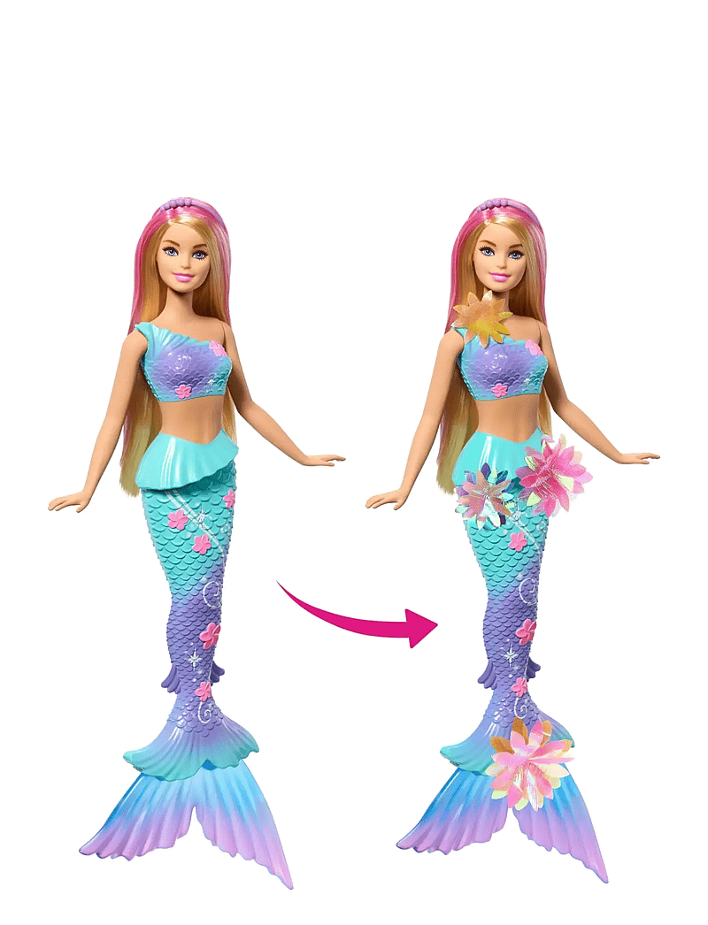 Barbie - Barbie Fantasy Flower Magic Mermaid 1 - puppen - multi color - 2
