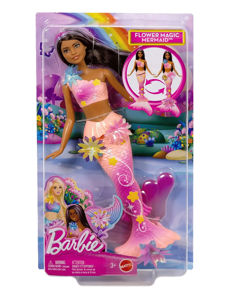 Barbie - Barbie Fantasy Flower Magic Mermaid 2 - nukud - multi color - 3