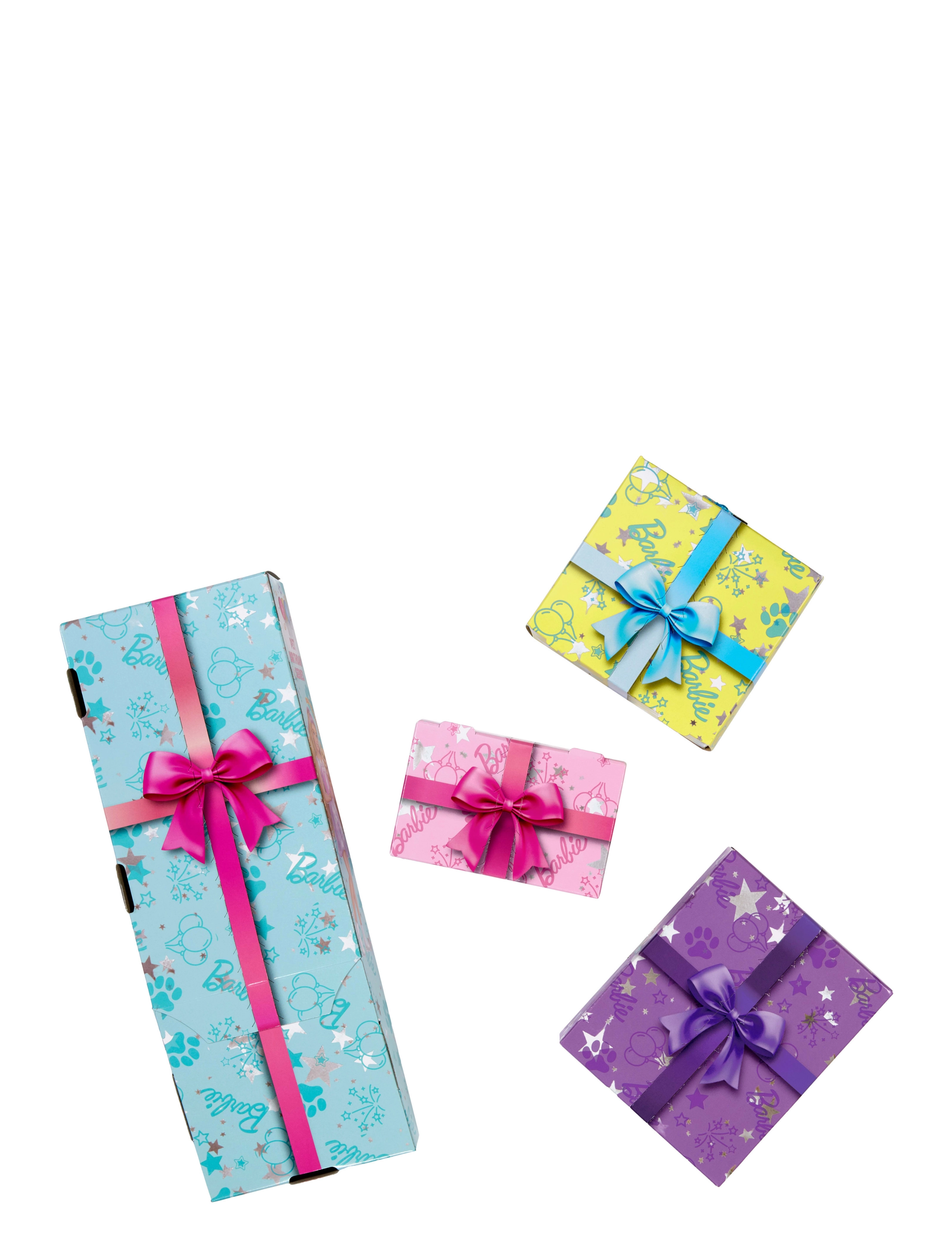 Barbie - Party Unboxed Pet Birthday Series Doll & Accessories, Birthday Bows Set with 10 Surprises - dúkkur - multi color - 2