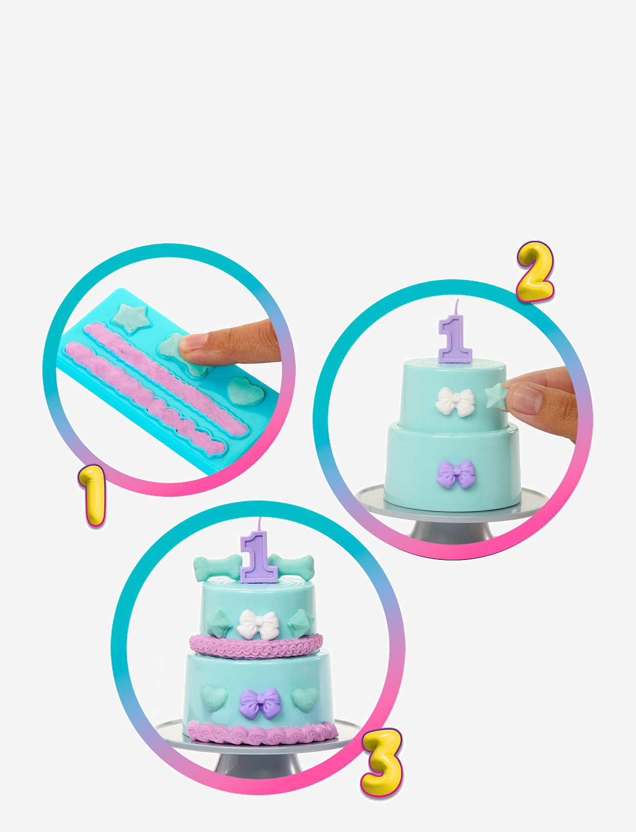 Barbie - Party Unboxed Pet Birthday Series Doll & Accessories, Party Stars Set with 10 Surprises - puppen - multi color - 3